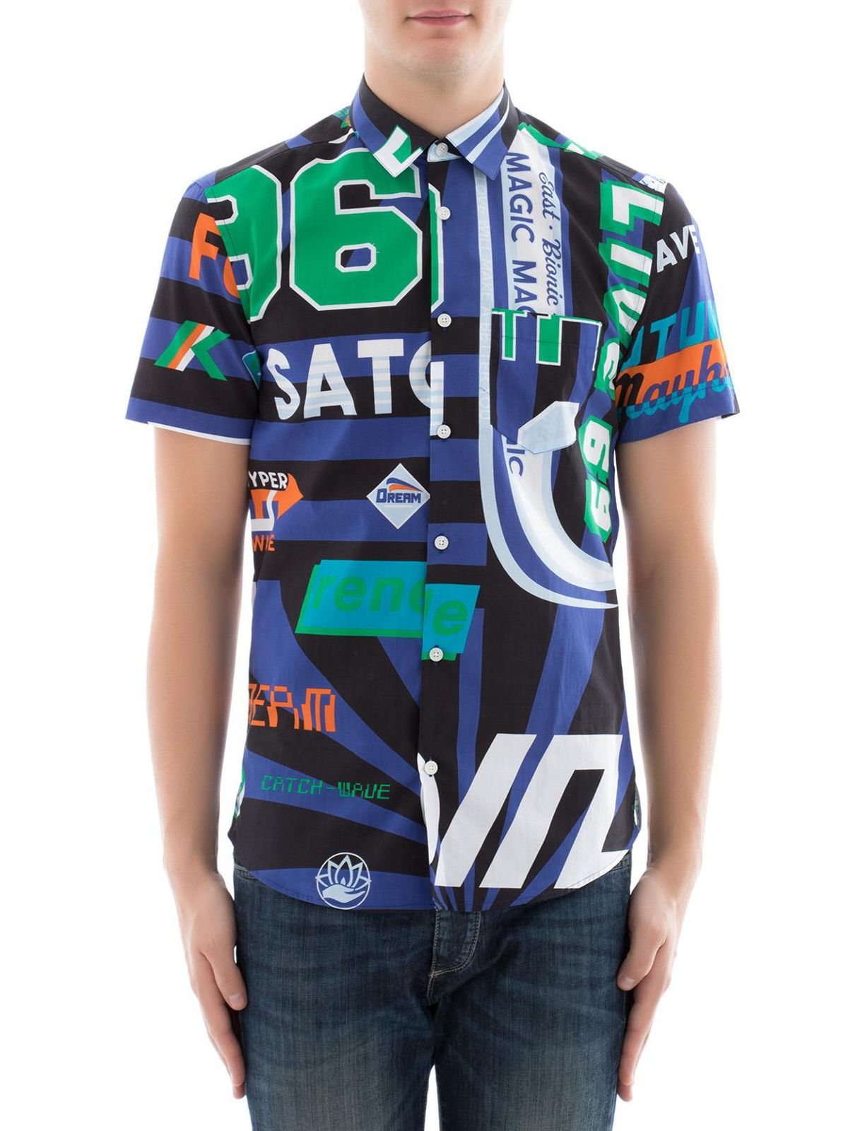 Hyper Kenzo cotton shirt F855CH5001LN (KENZO / シャツ・ブラウス ) | KENZO (ケンゾー)(2)