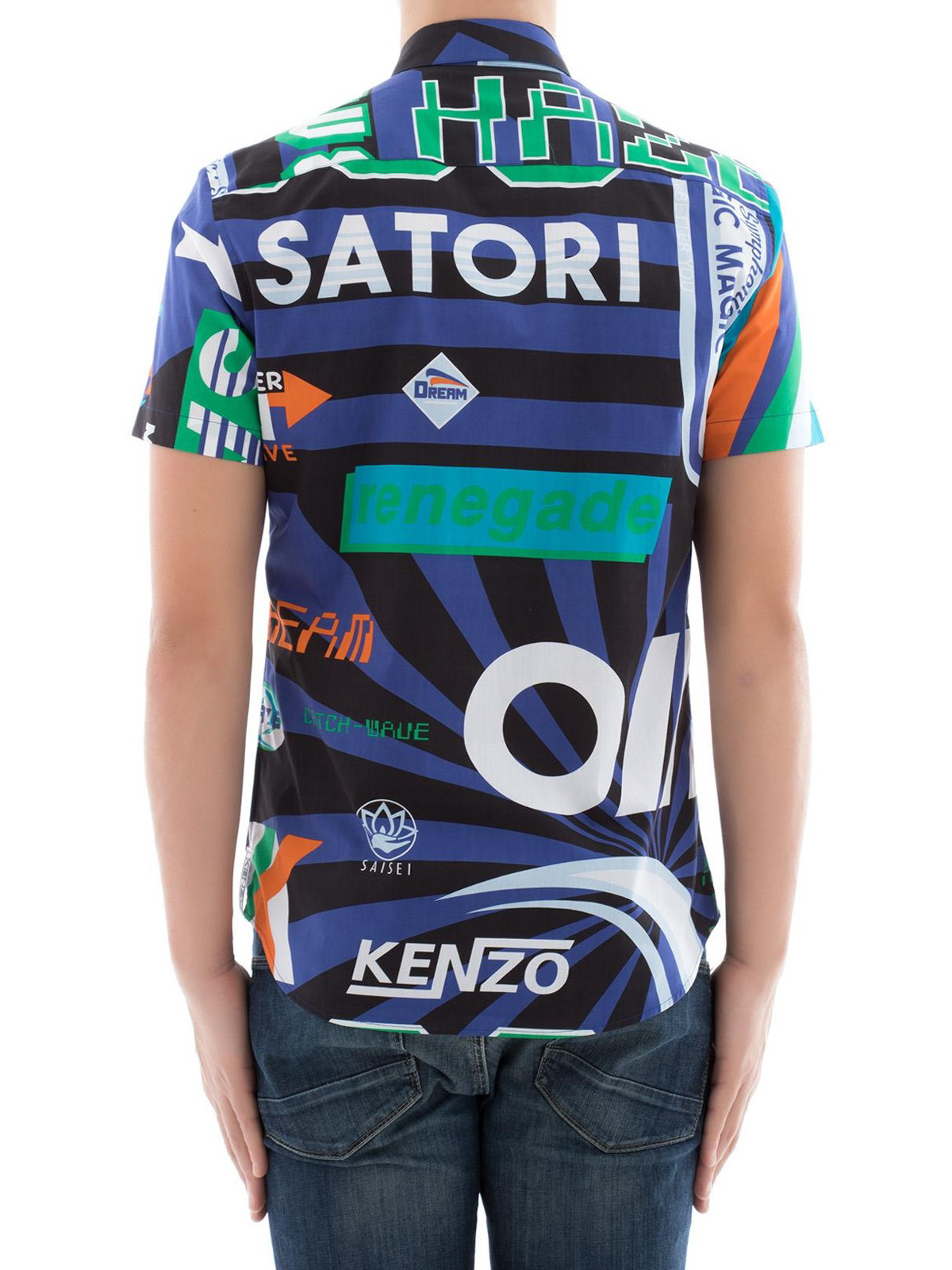 Hyper Kenzo cotton shirt F855CH5001LN (KENZO / シャツ・ブラウス ) | KENZO (ケンゾー)(3)