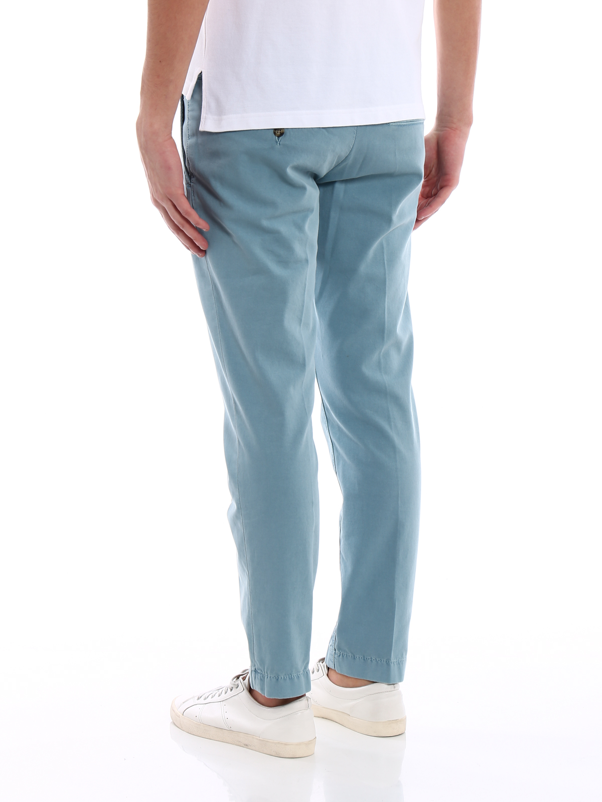 Stretch cotton jacquard trousers PW626COMF00028BR4902812 (JACOB COHEN / パンツ ) | JACOB COHEN (ヤコブ コーエン)(3)
