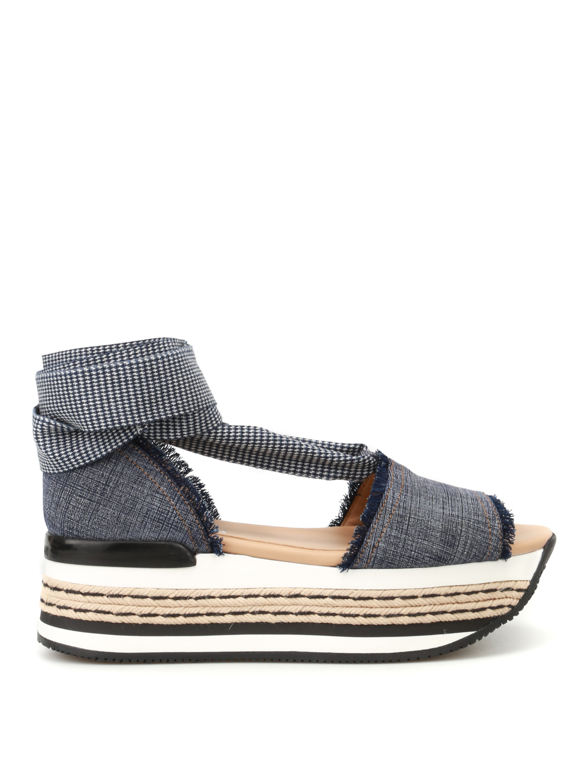 H360 flatform espadrilles sandals HXW3600AH40FEQU802 (HOGAN / サンダル ) | HOGAN (ホーガン)