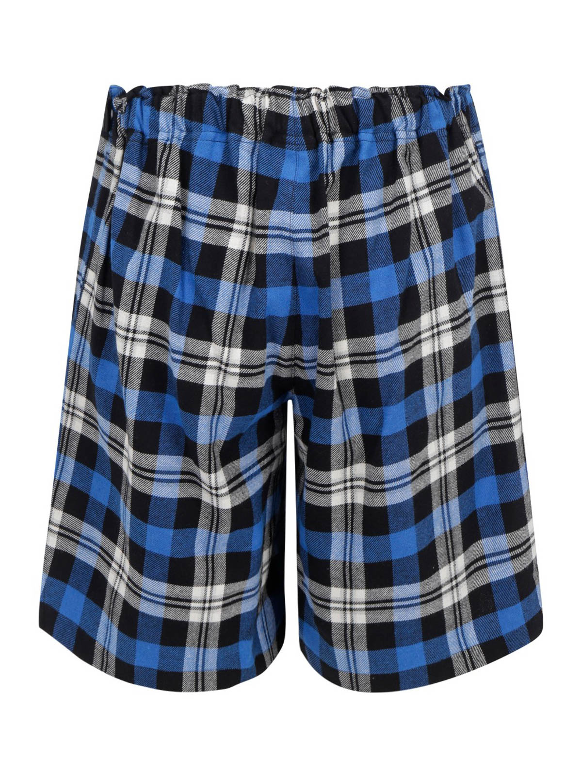 Checked cotton blend shorts CMCB067R21FAB0011045 (MARCELO BURLON / ショートパンツ ) | MARCELO BURLON (マルセロ・ブロン)(1)
