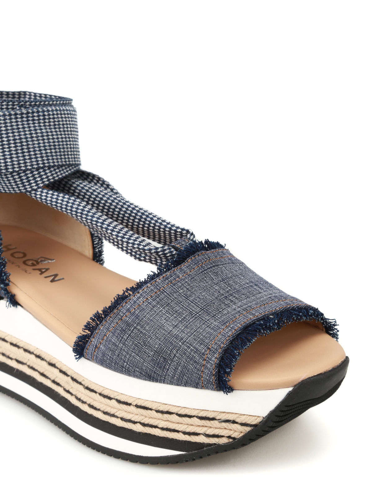 H360 flatform espadrilles sandals HXW3600AH40FEQU802 (HOGAN / サンダル ) | HOGAN (ホーガン)(2)