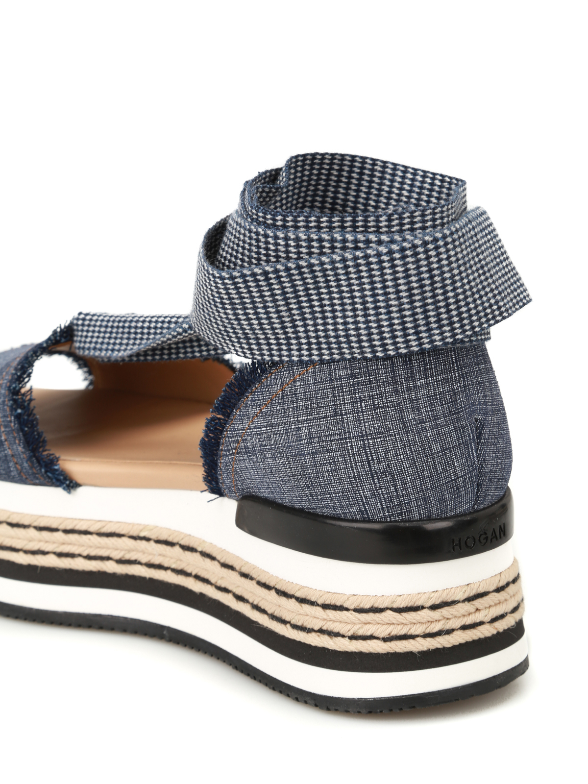 H360 flatform espadrilles sandals HXW3600AH40FEQU802 (HOGAN / サンダル ) | HOGAN (ホーガン)(3)