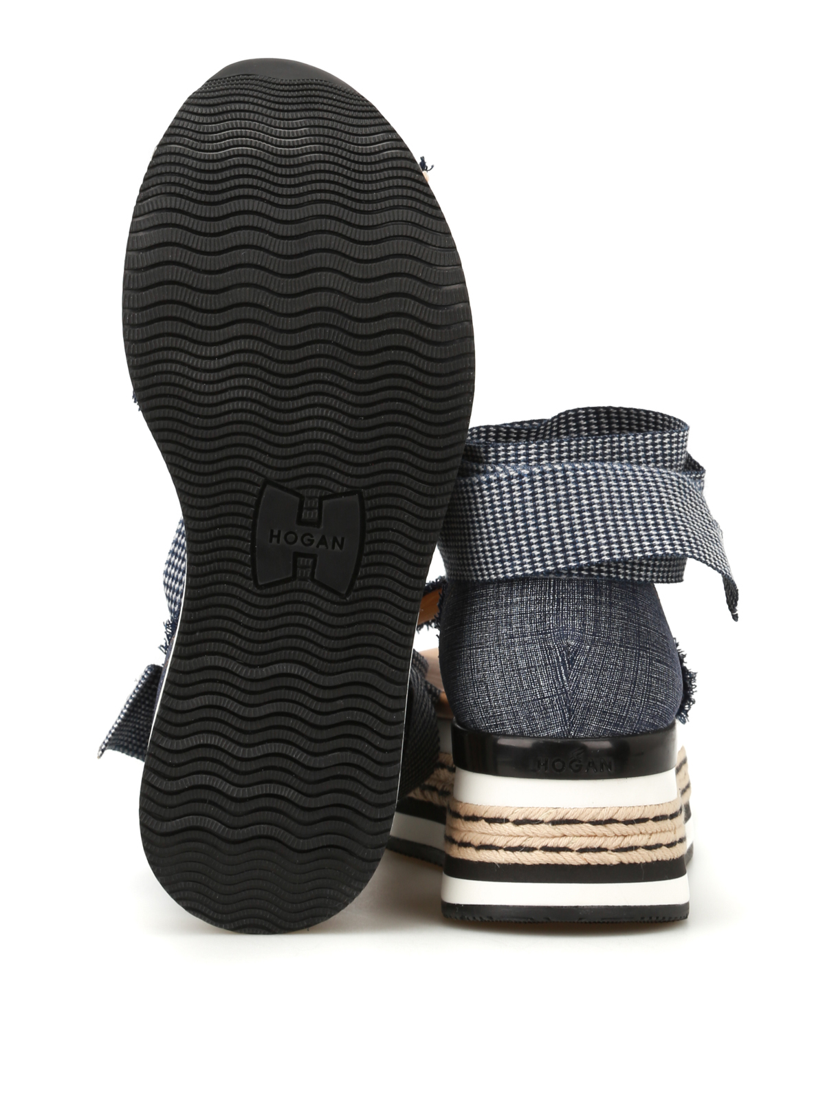 H360 flatform espadrilles sandals HXW3600AH40FEQU802 (HOGAN / サンダル ) | HOGAN (ホーガン)(4)