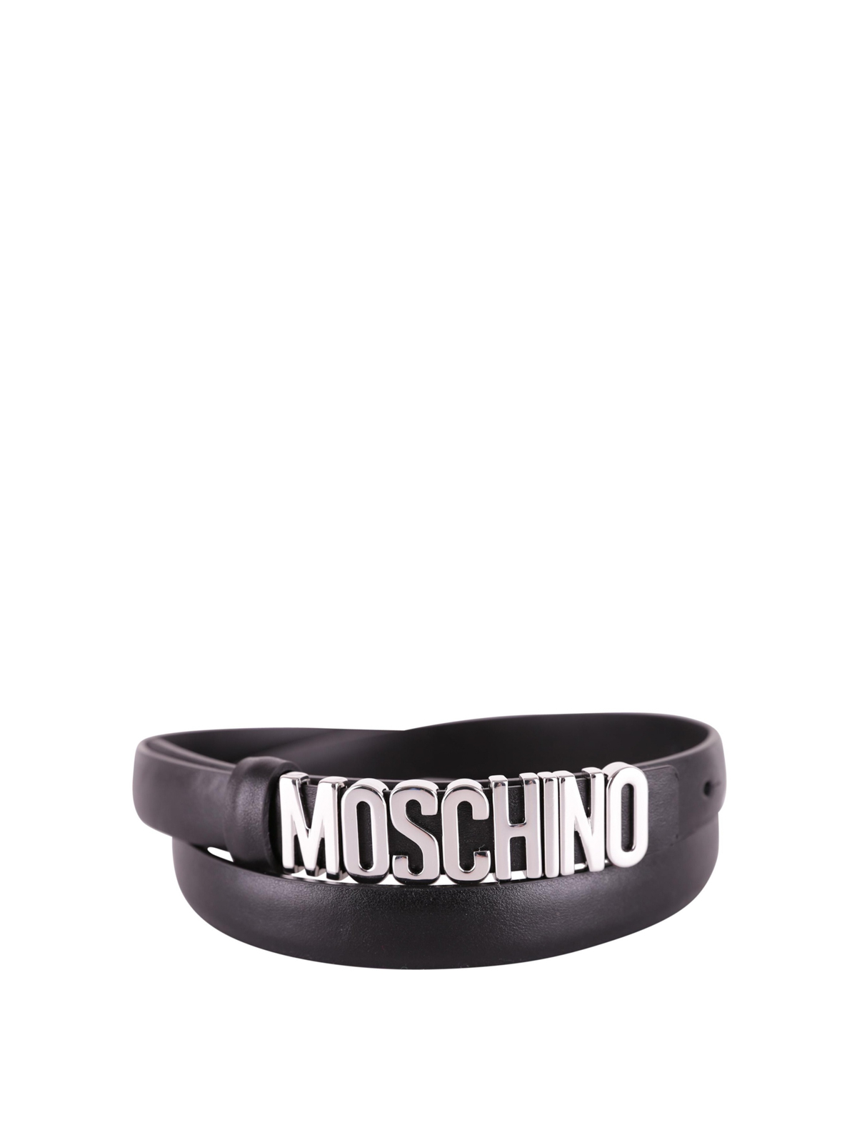 Maxi metal logo belt 800880013555 (MOSCHINO / ベルト・サスペンダー ) | MOSCHINO (モスキーノ)