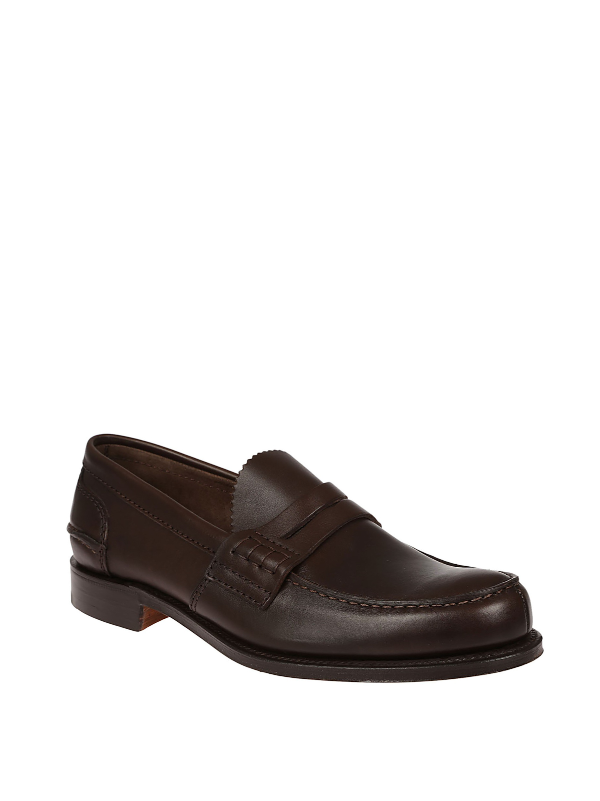 Pembrey brown leather loafers EDB0039FGF0AAD (Church's / ローファー ) | Church's (チャーチ)(1)