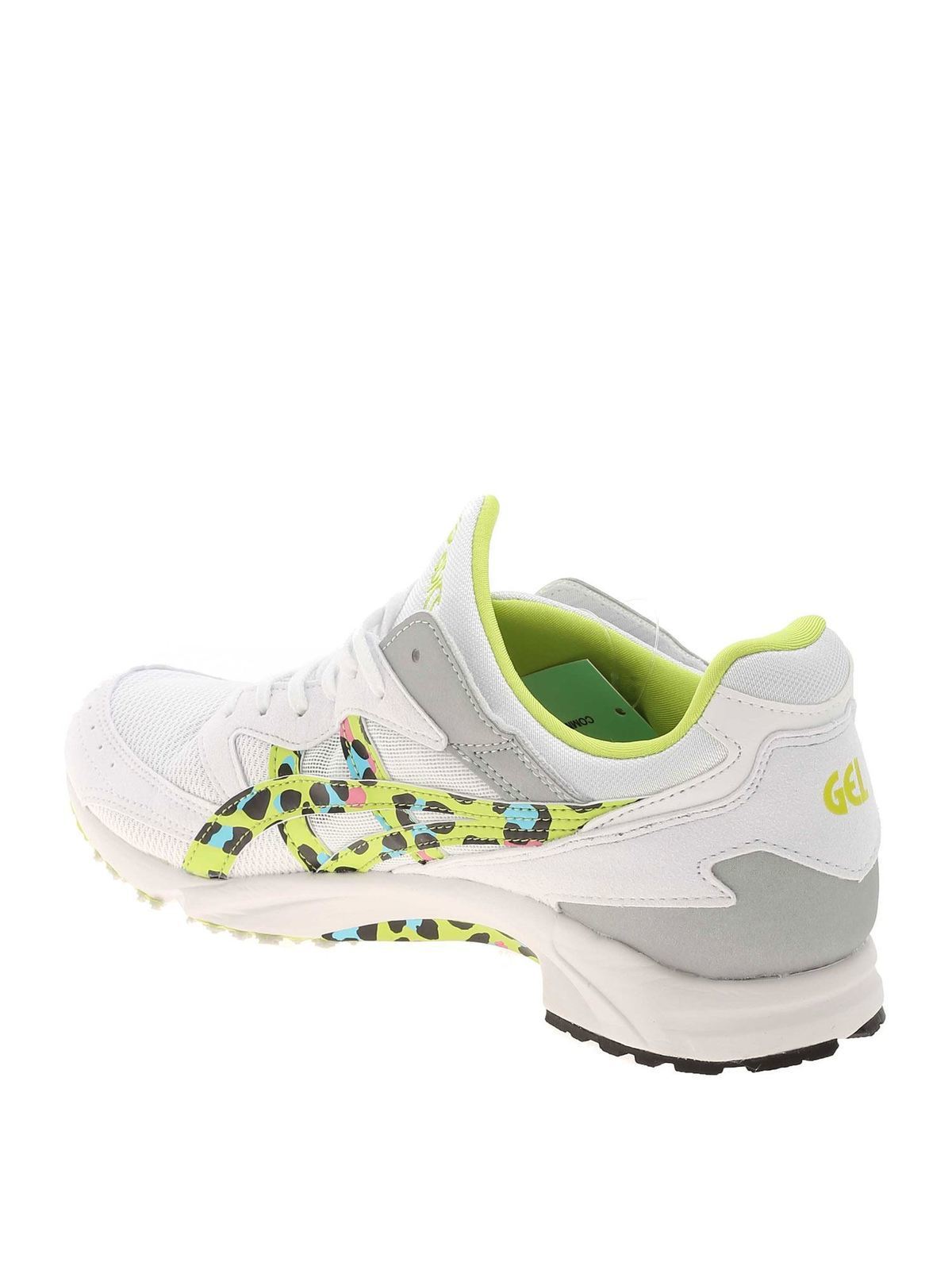 Tarther SC sneakers in white and fluo yellow 1203A190101 (Comme Des Garçons SHIRT / スニーカー ) | Comme Des Garçons SHIRT (コムデギャルソン シャツ)(2)