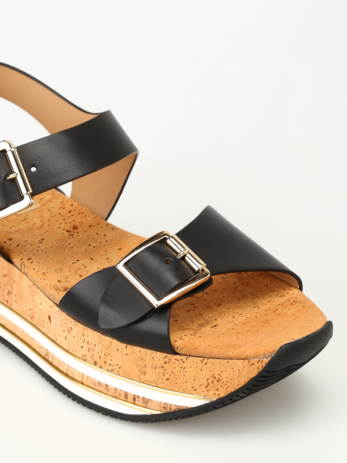 H354 platform black sandals HXW3540AA40KLAB999 (HOGAN / サンダル ) | HOGAN (ホーガン)(2)