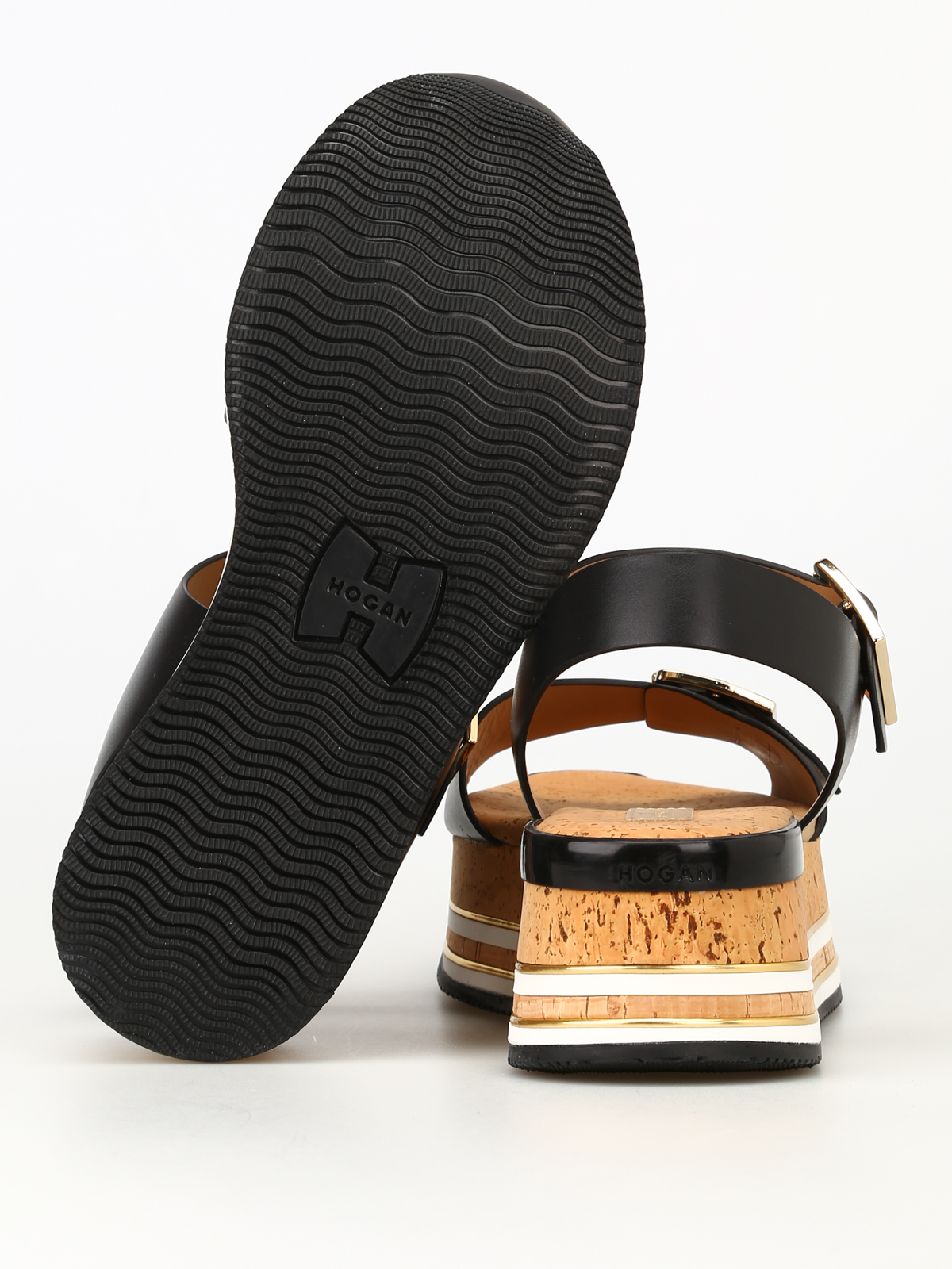 H354 platform black sandals HXW3540AA40KLAB999 (HOGAN / サンダル ) | HOGAN (ホーガン)(4)