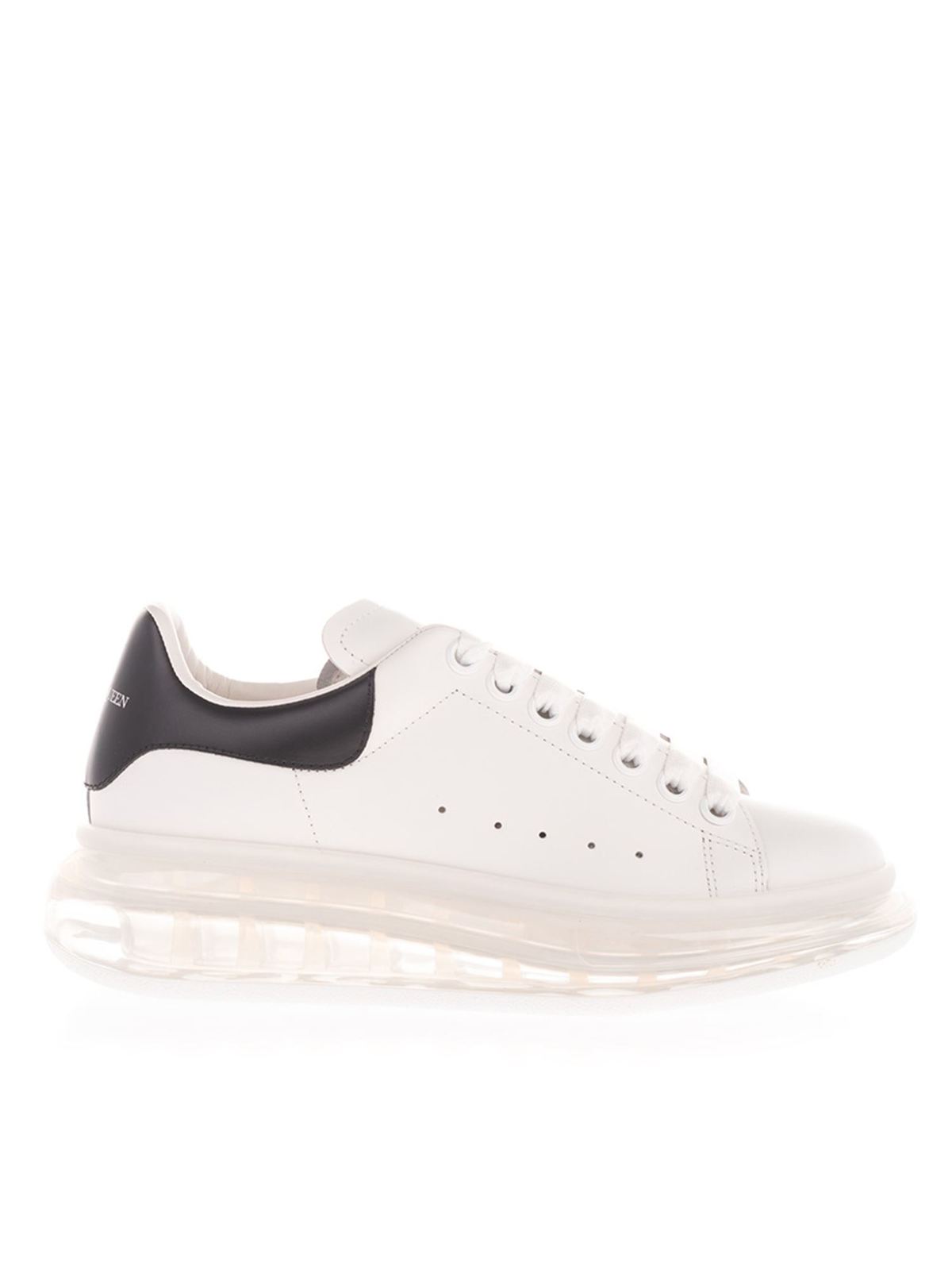 Oversize sneakers in white and black 611698WHX989061 (Alexander McQUEEN / スニーカー ) | Alexander McQUEEN (アレキサンダー・マックイーン)