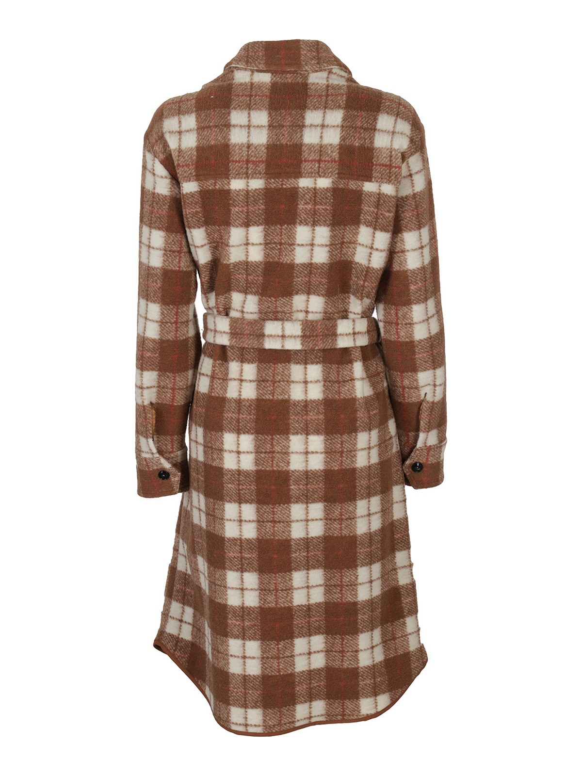 Checked coat CFWWOS0043FRUT27497330 (WOOLRICH / コート・ダウン ) | WOOLRICH (ウールリッチ)(1)