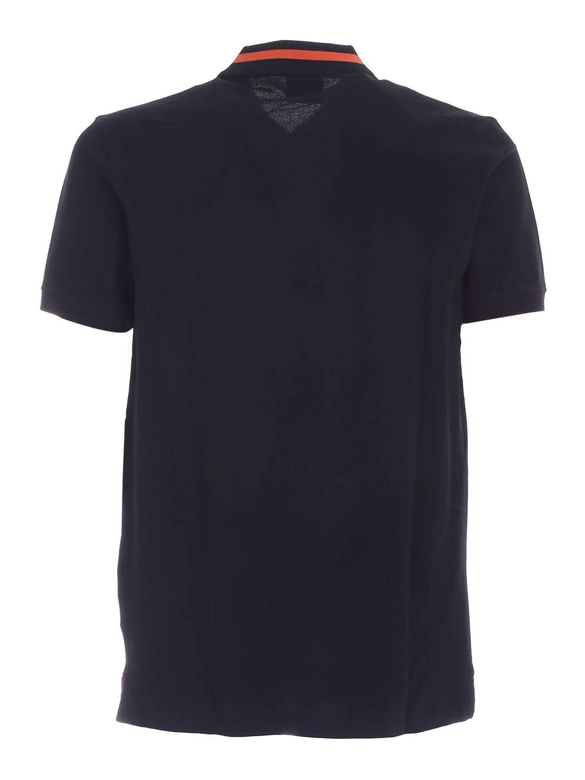 Ps Happy polo shirt in black M2R150LPG2126679 (Paul Smith / ポロシャツ ) | Paul Smith (ポール・スミス)(1)