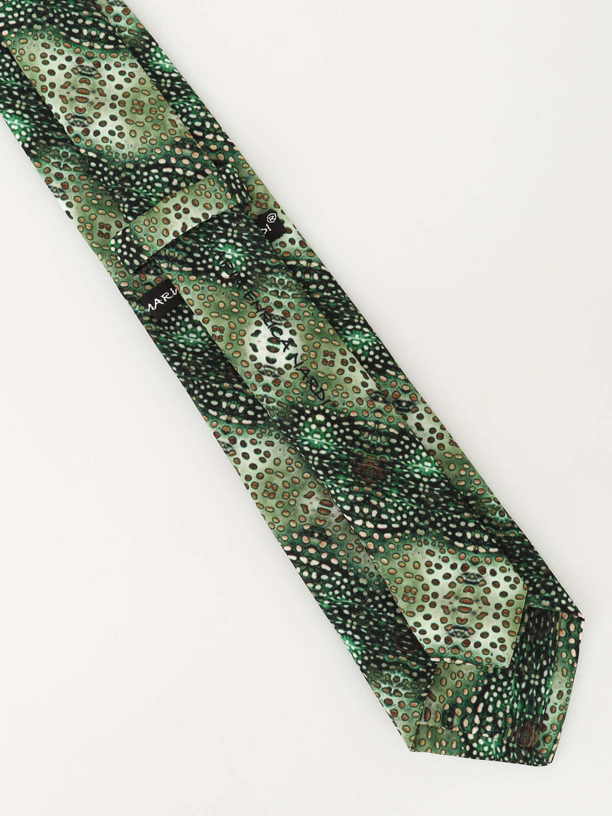 Acireale cotton blend tie TP097L75146GRBE (MARIA ENRICA NARDI / ネクタイ ) | MARIA ENRICA NARDI (マリア エンリカ ナルディ)(2)