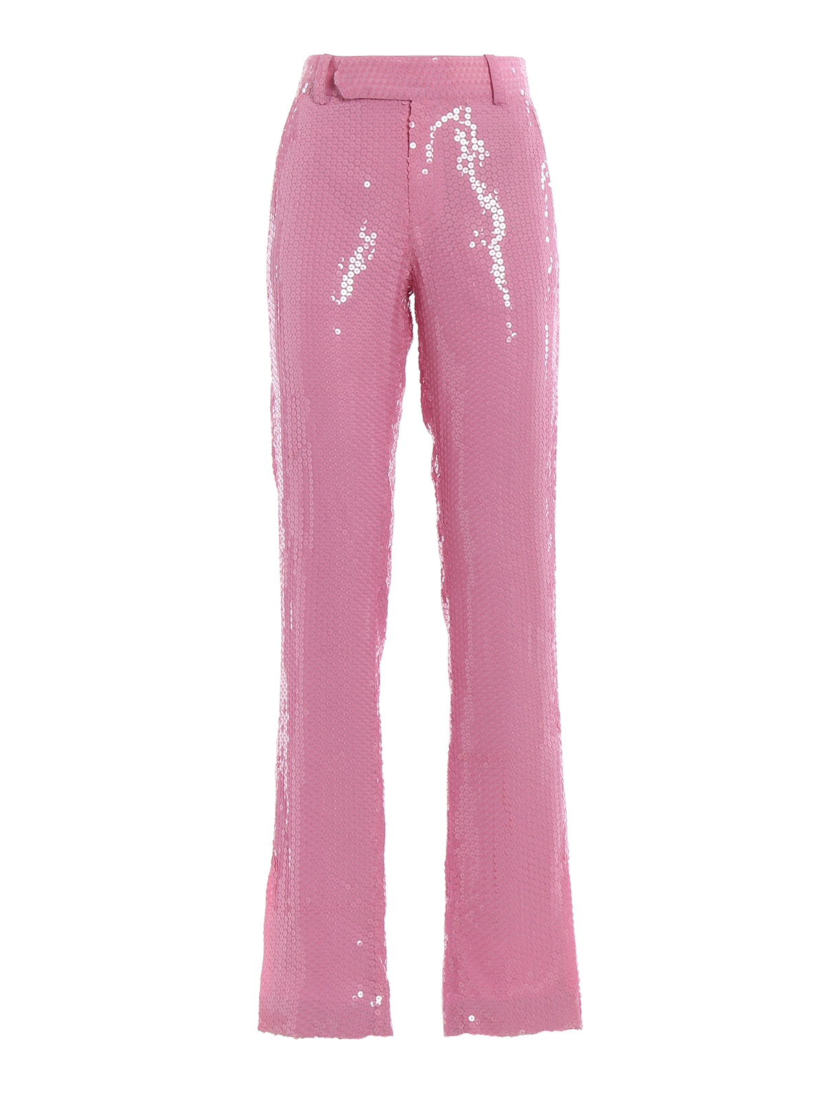 Pink sequined trousers 2442MDP11518449512 (MSGM / パンツ ) | MSGM (エムエスジーエム)