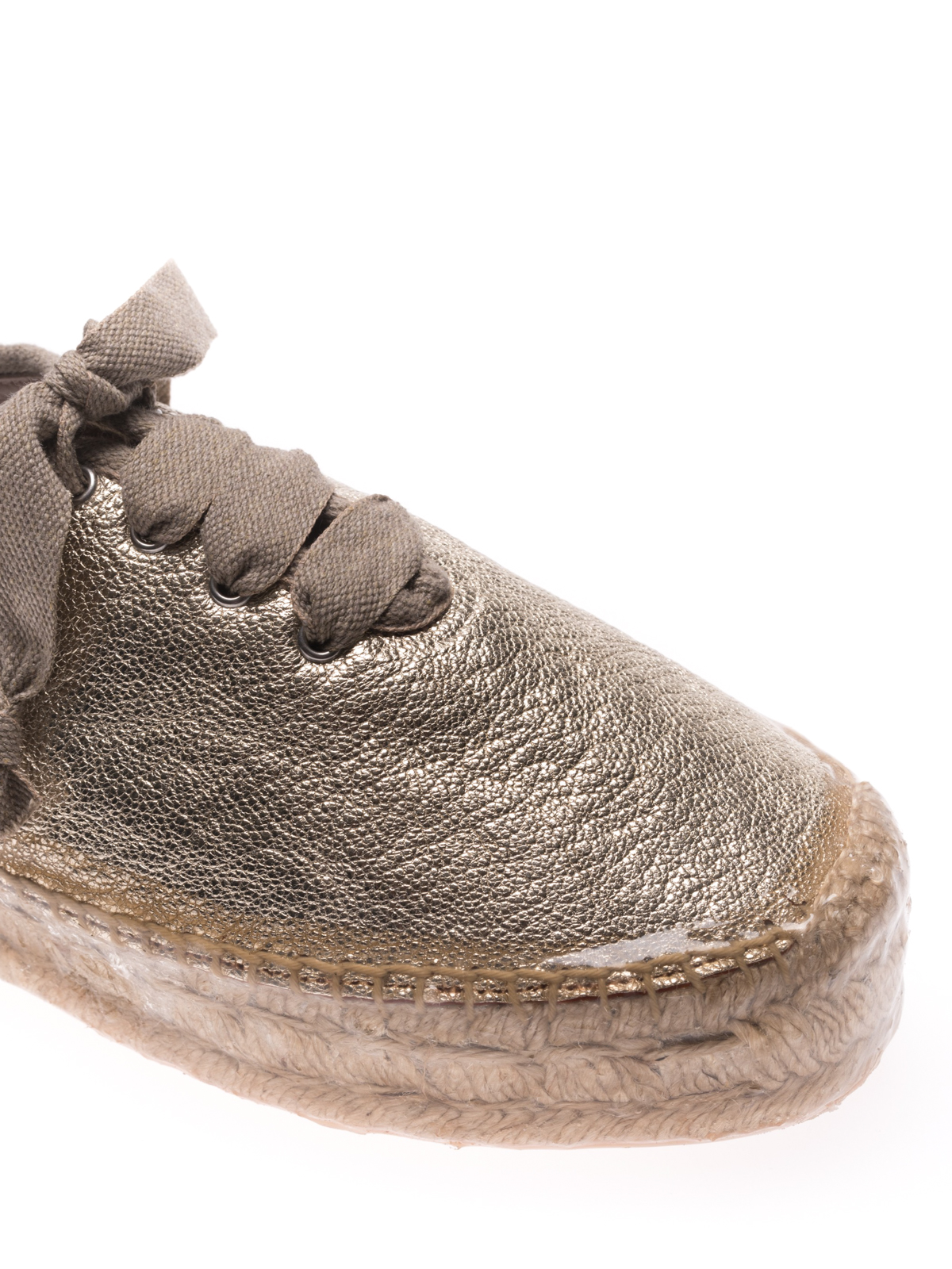 Lace-up gold leather espadrilles M4701B (PREMIATA / レースアップ ) | PREMIATA (プレミアータ)(2)