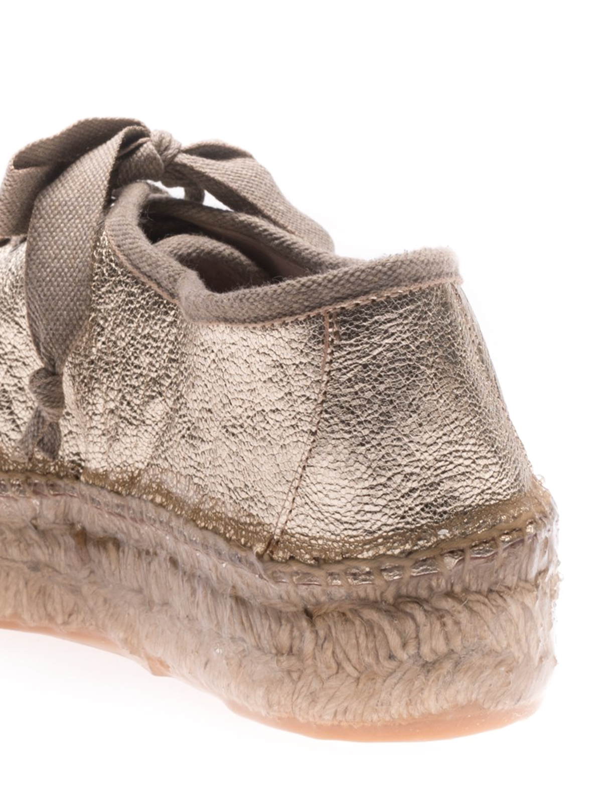 Lace-up gold leather espadrilles M4701B (PREMIATA / レースアップ ) | PREMIATA (プレミアータ)(3)