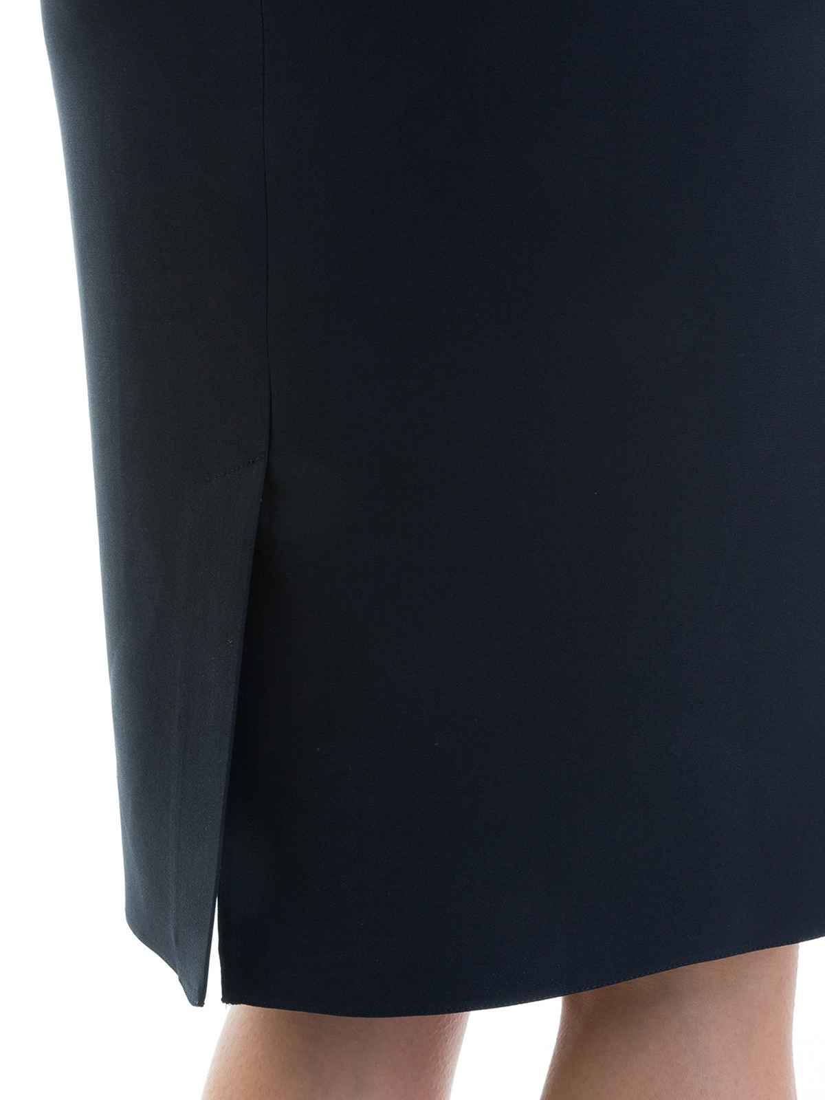 Viscose blend classic sheath skirt WNN1NTWM007920 (EMPORIO ARMANI / スカート ) | EMPORIO ARMANI (エンポリオ アルマーニ)(4)