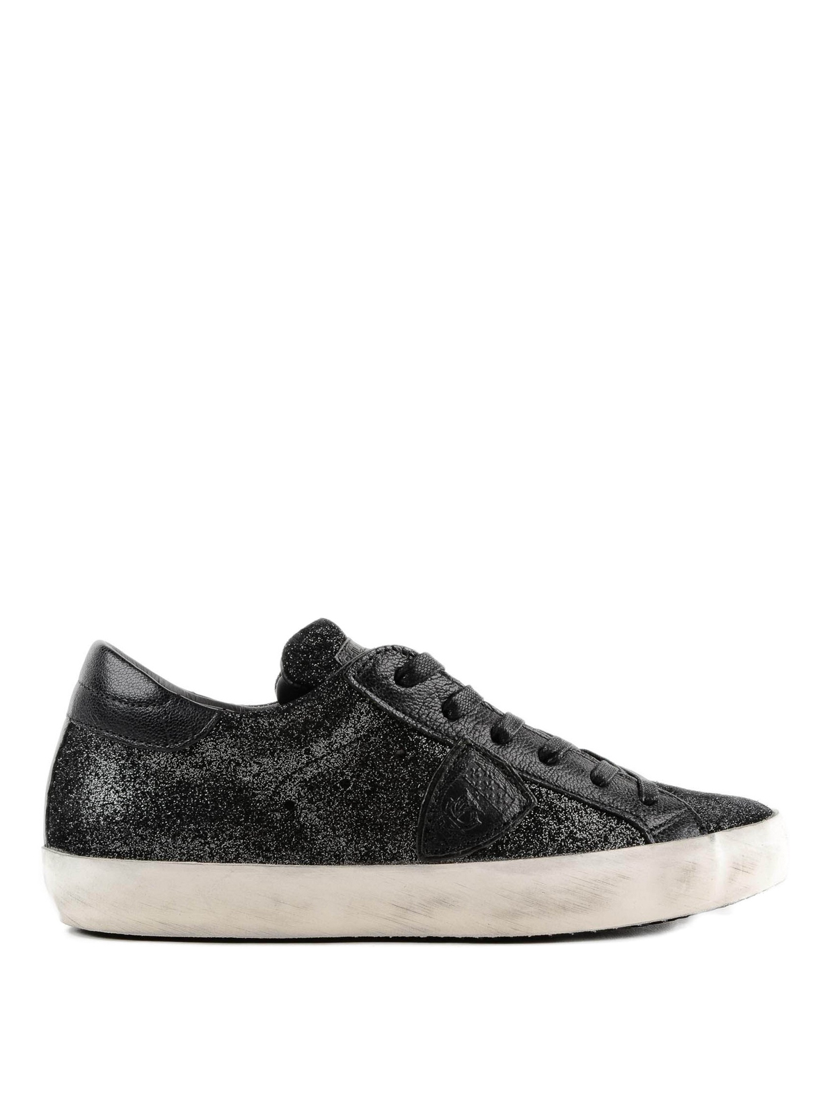 Paris glitter black sneakers CLLDXM87 (PHILIPPE MODEL / スニーカー ) | PHILIPPE MODEL (フィリップモデル)