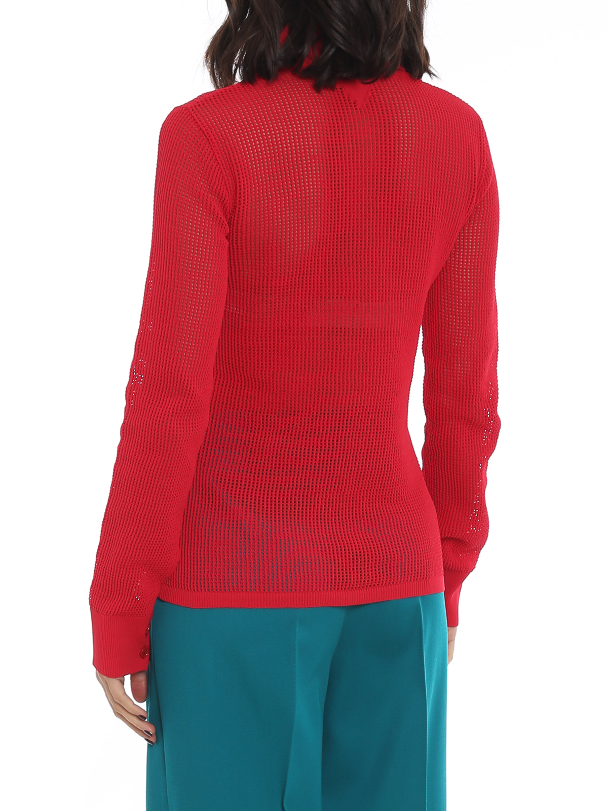 Technical cotton mesh cardigan 648977V0BN06144 (Bottega Veneta / シャツ・ブラウス ) | Bottega Veneta (ボッテガ・ヴェネタ)(3)