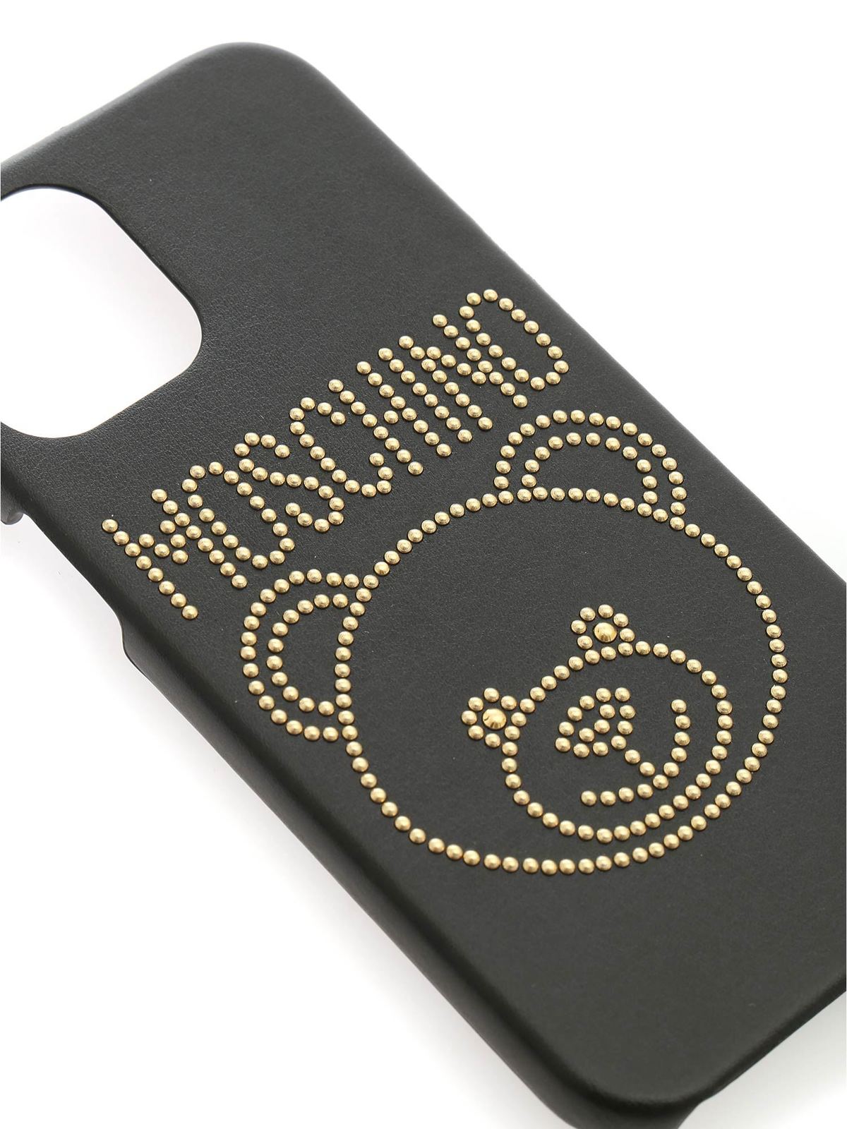 Teddy case in black 791383021555 (MOSCHINO / テックアイテム ) | MOSCHINO (モスキーノ)(2)