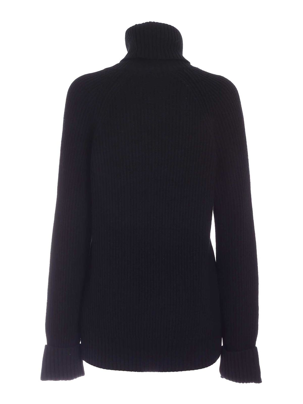 KL Soutache turtleneck in black 216W2007999 (KARL LAGERFELD / ニット・セーター・カーディガン ) | KARL LAGERFELD (カール・ラガーフェルド)(1)