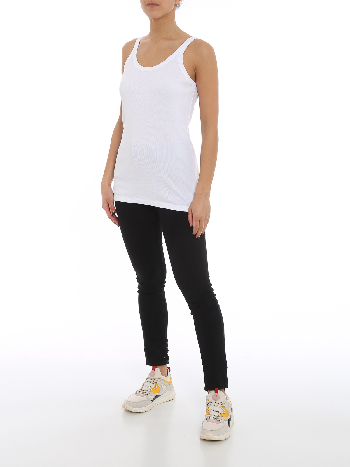 Ribbed cotton top 080807840002 (PHILOSOPHY / タンクトップ・キャミソール ) | PHILOSOPHY (フィロソフィ)(1)