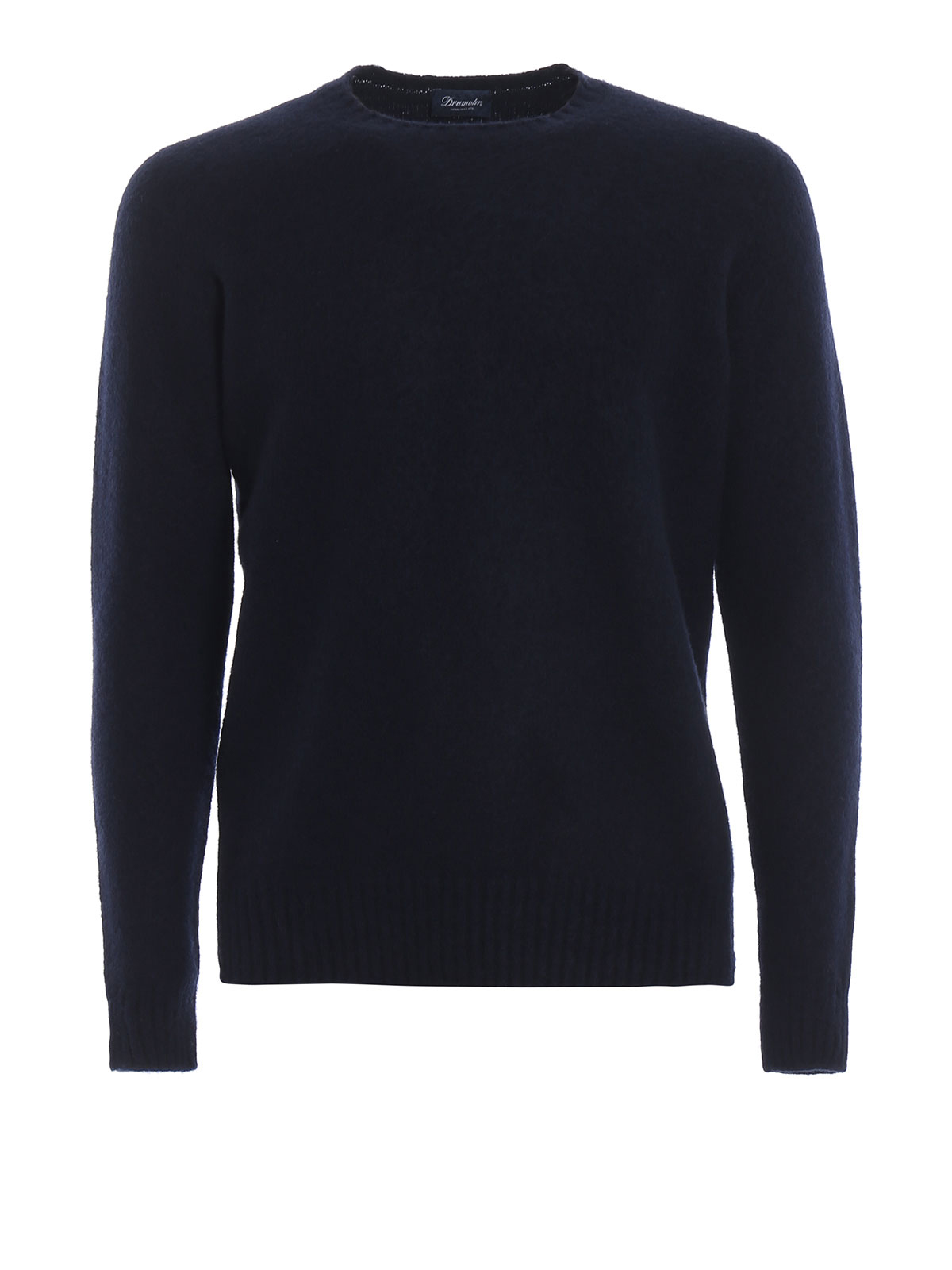 Blue brushed lambswool sweater D8W103G790 (Drumohr / ニット・セーター・カーディガン ) | Drumohr (ドルモア)