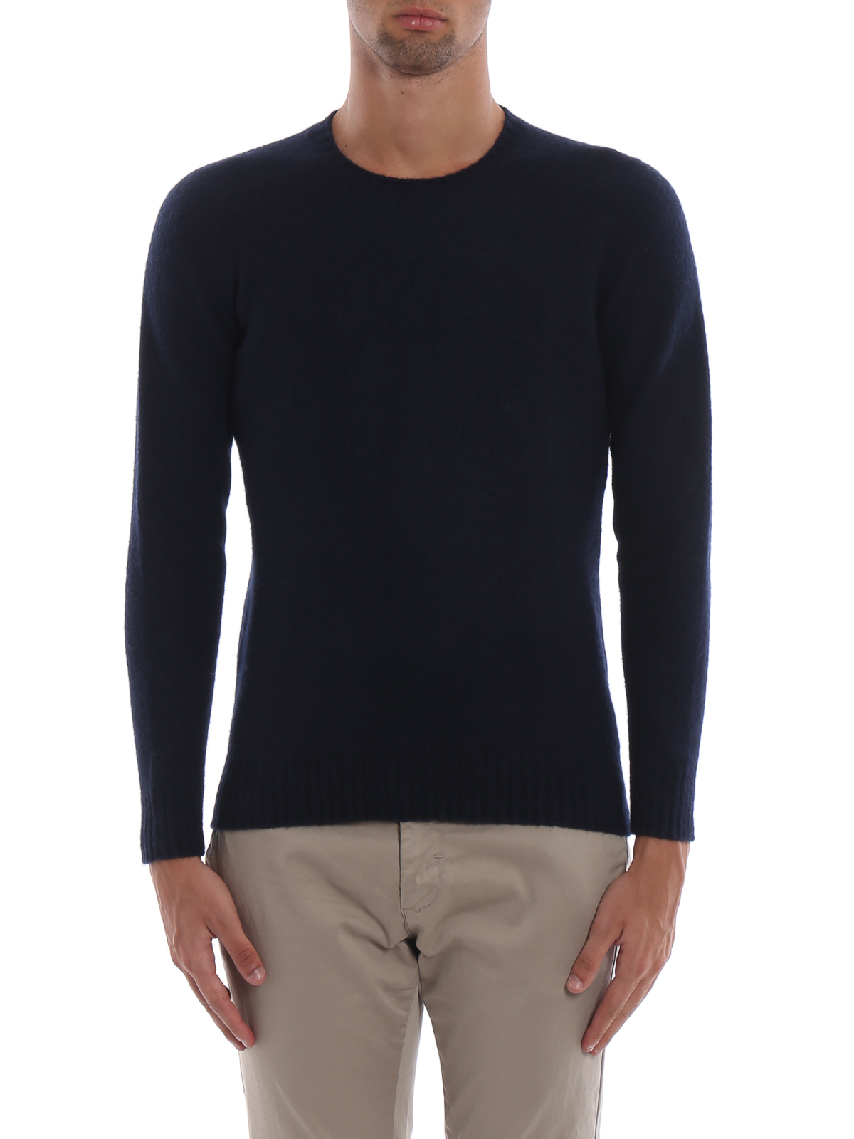 Blue brushed lambswool sweater D8W103G790 (Drumohr / ニット・セーター・カーディガン ) | Drumohr (ドルモア)(2)