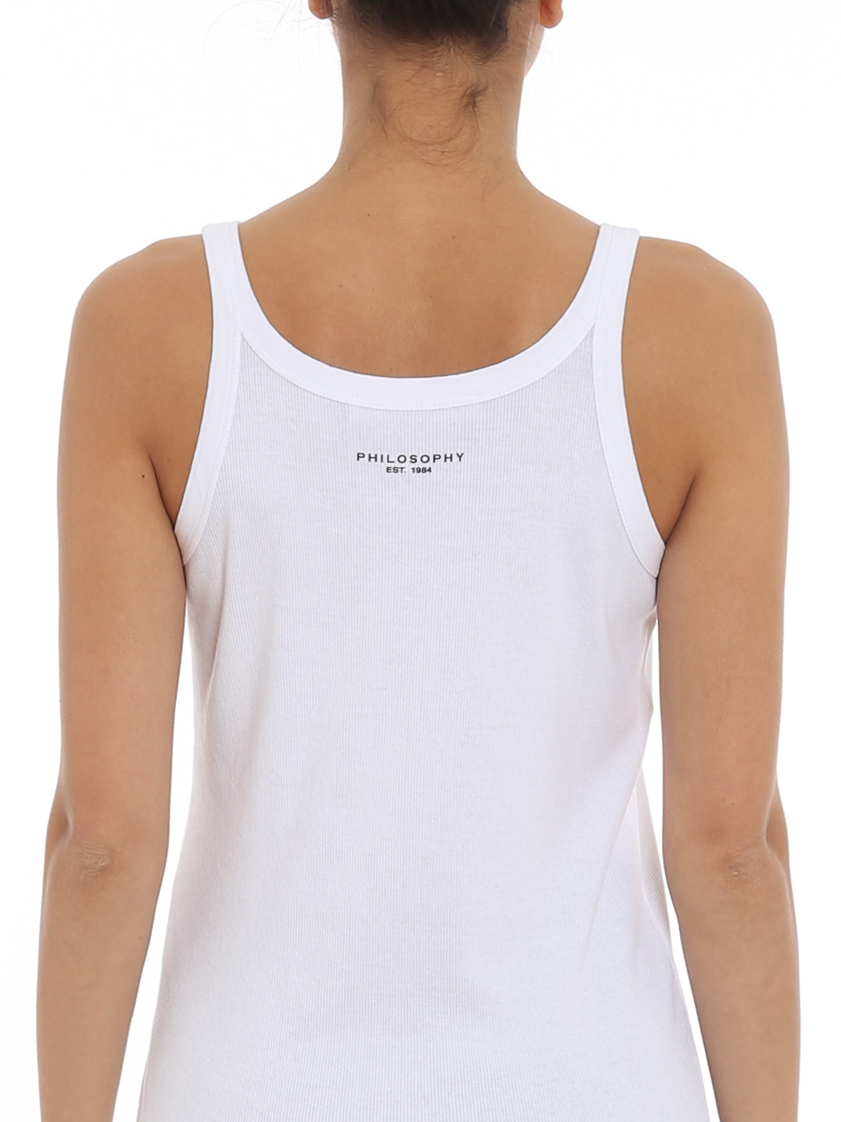Ribbed cotton top 080807840002 (PHILOSOPHY / タンクトップ・キャミソール ) | PHILOSOPHY (フィロソフィ)(4)