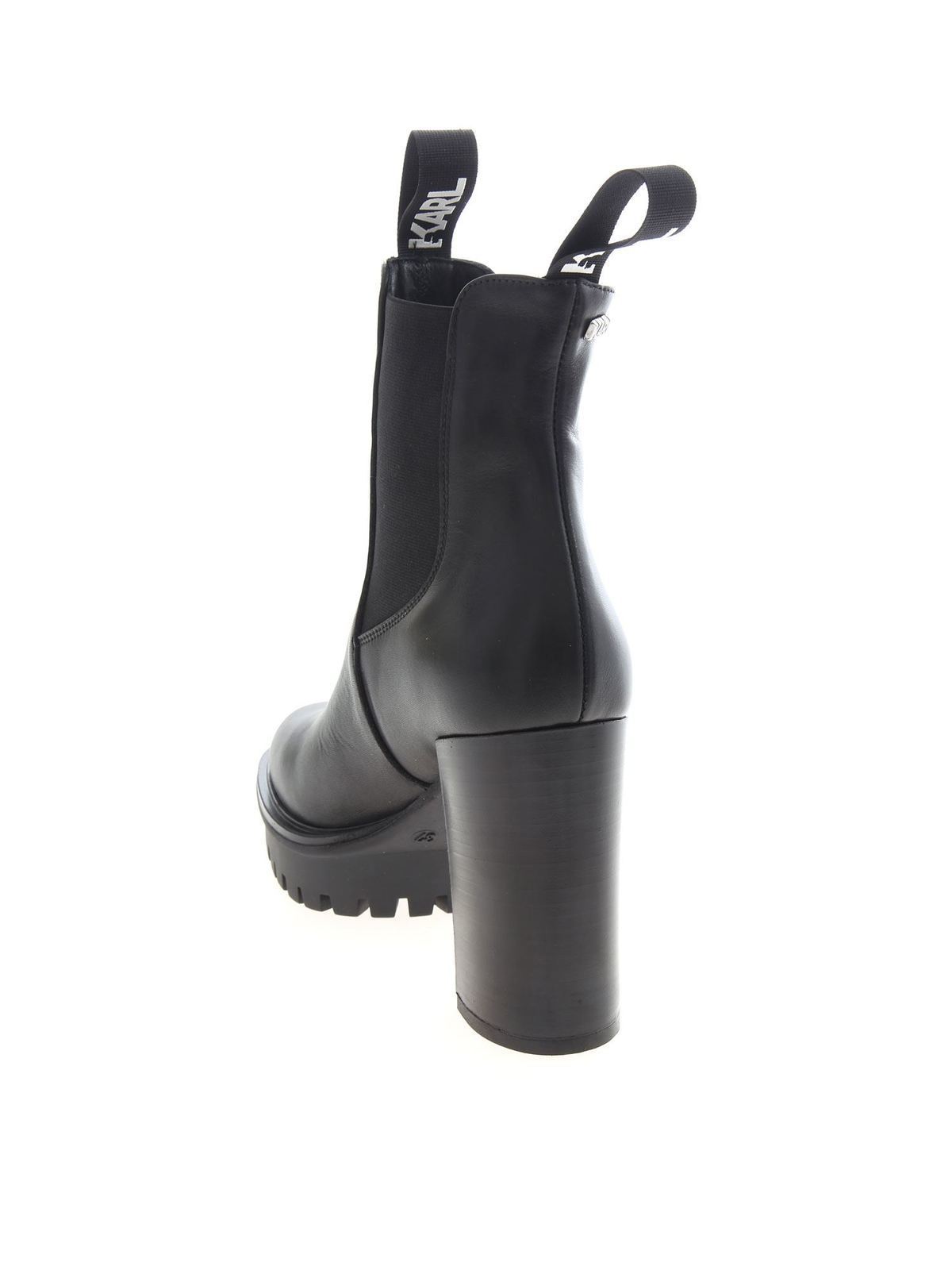 Voyage ankle boots in black KL30166000 (KARL LAGERFELD / ブーツ ) | KARL LAGERFELD (カール・ラガーフェルド)(2)