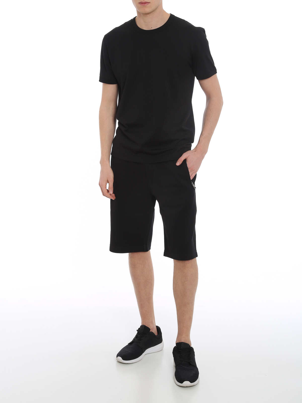 Black T-shirt G8JX7TFU7EQN0000 (Dolce & Gabbana / Tシャツ・カットソー ) | Dolce & Gabbana (ドルチェガッバーナ)(1)