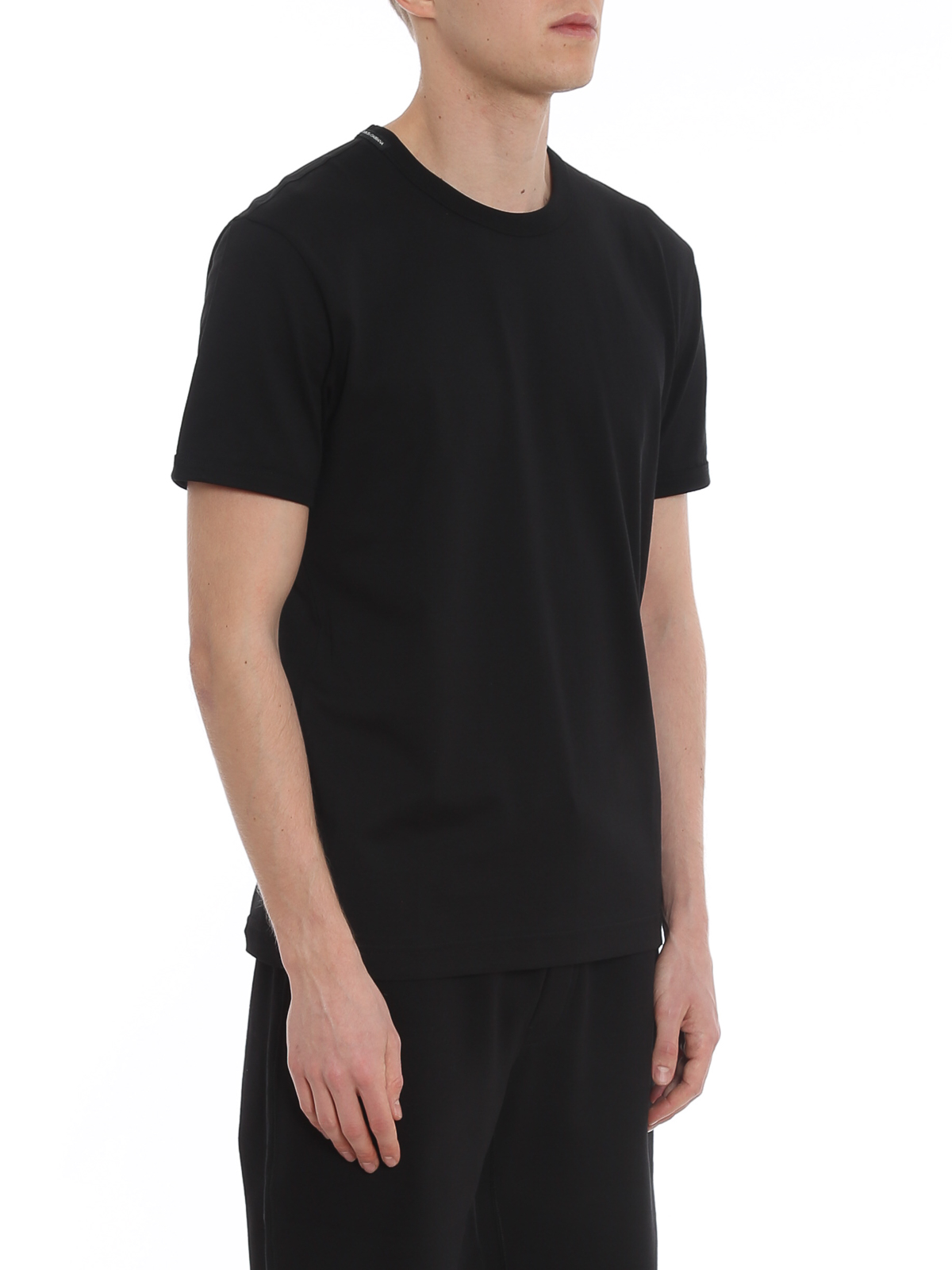 Black T-shirt G8JX7TFU7EQN0000 (Dolce & Gabbana / Tシャツ・カットソー ) | Dolce & Gabbana (ドルチェガッバーナ)(4)