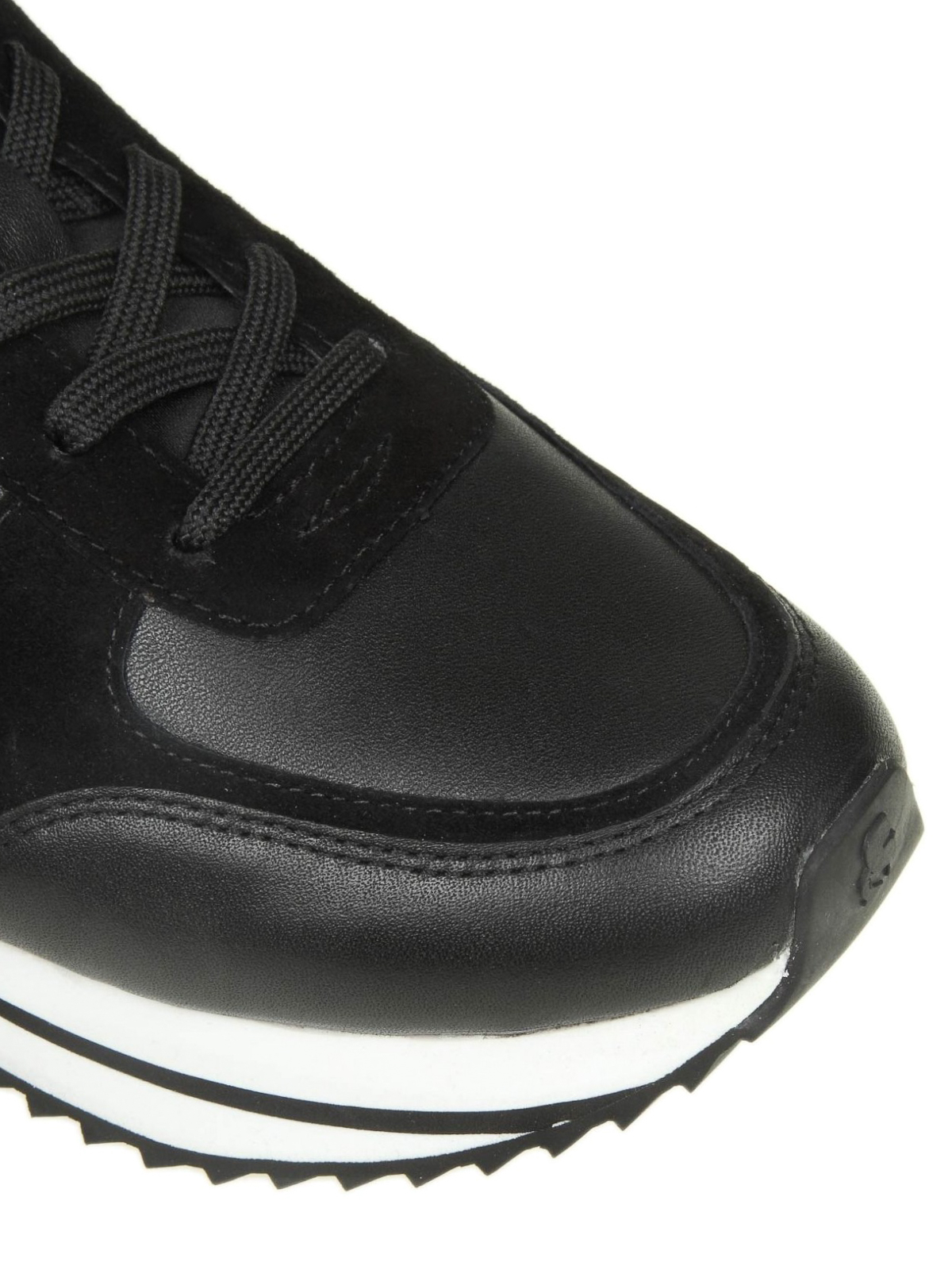 Karl patch detail leather and suede sneakers KL61930BLACK (KARL LAGERFELD / スニーカー ) | KARL LAGERFELD (カール・ラガーフェルド)(2)