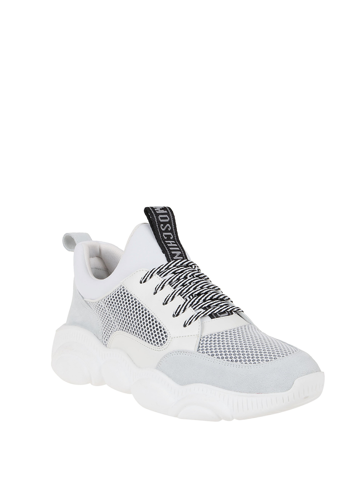 Mesh and faux leather sneakers MB15103G1CGH110A (MOSCHINO / スニーカー ) | MOSCHINO (モスキーノ)(1)