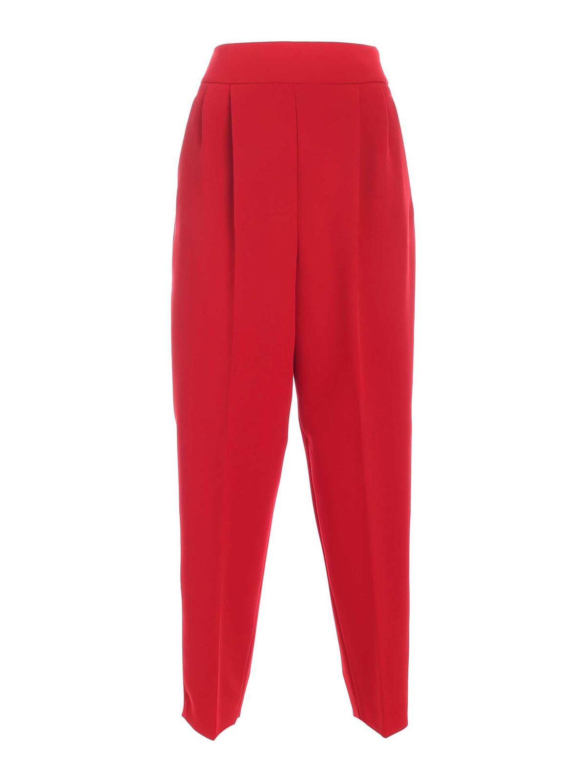 Tucks pants in red 21IV2M0B0415A704625 (VIVETTA / パンツ ) | VIVETTA (ヴィヴェッタ)