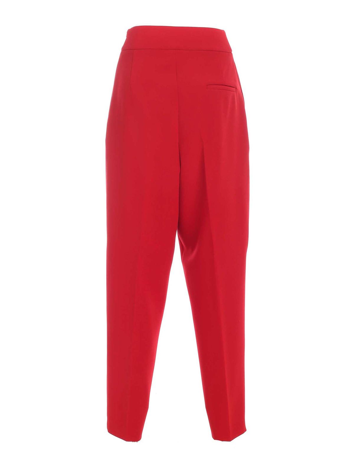 Tucks pants in red 21IV2M0B0415A704625 (VIVETTA / パンツ ) | VIVETTA (ヴィヴェッタ)(1)