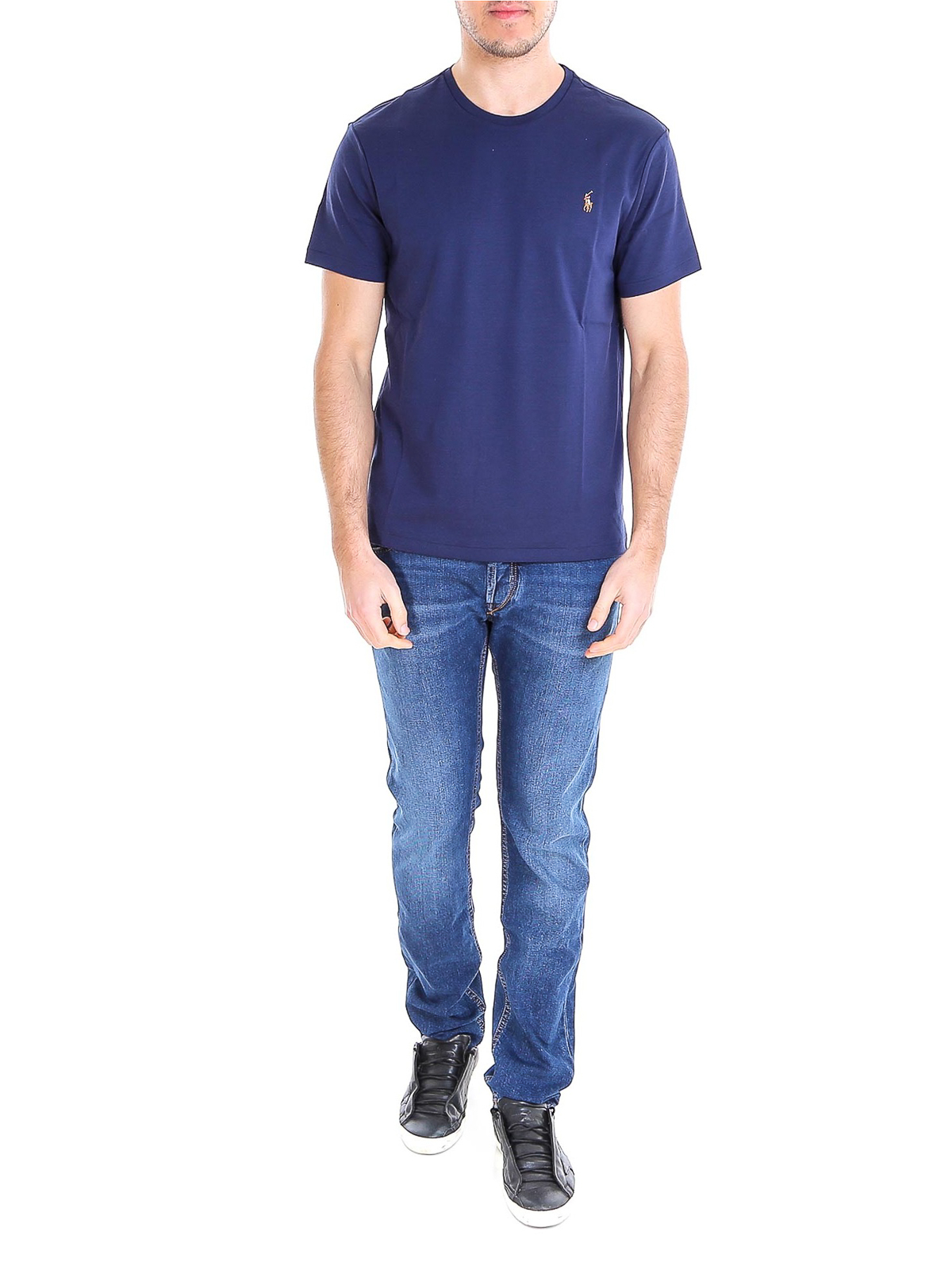 Embroidered T-shirt 710740727003 (Polo Ralph Lauren / Tシャツ・カットソー ) | Polo Ralph Lauren (ポロ ラルフ ローレン)(1)