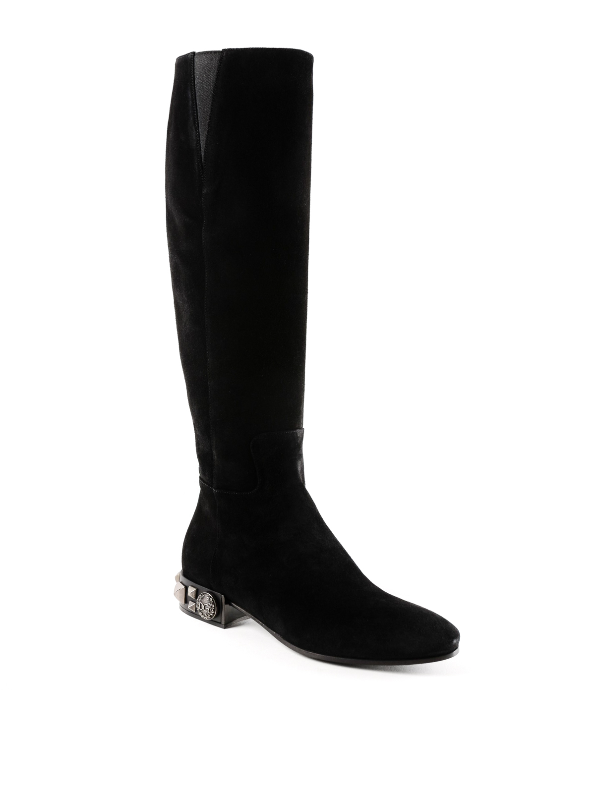 Studded heel suede boots CU0460AV2548B956 (Dolce & Gabbana / ブーツ ) | Dolce & Gabbana (ドルチェガッバーナ)(1)