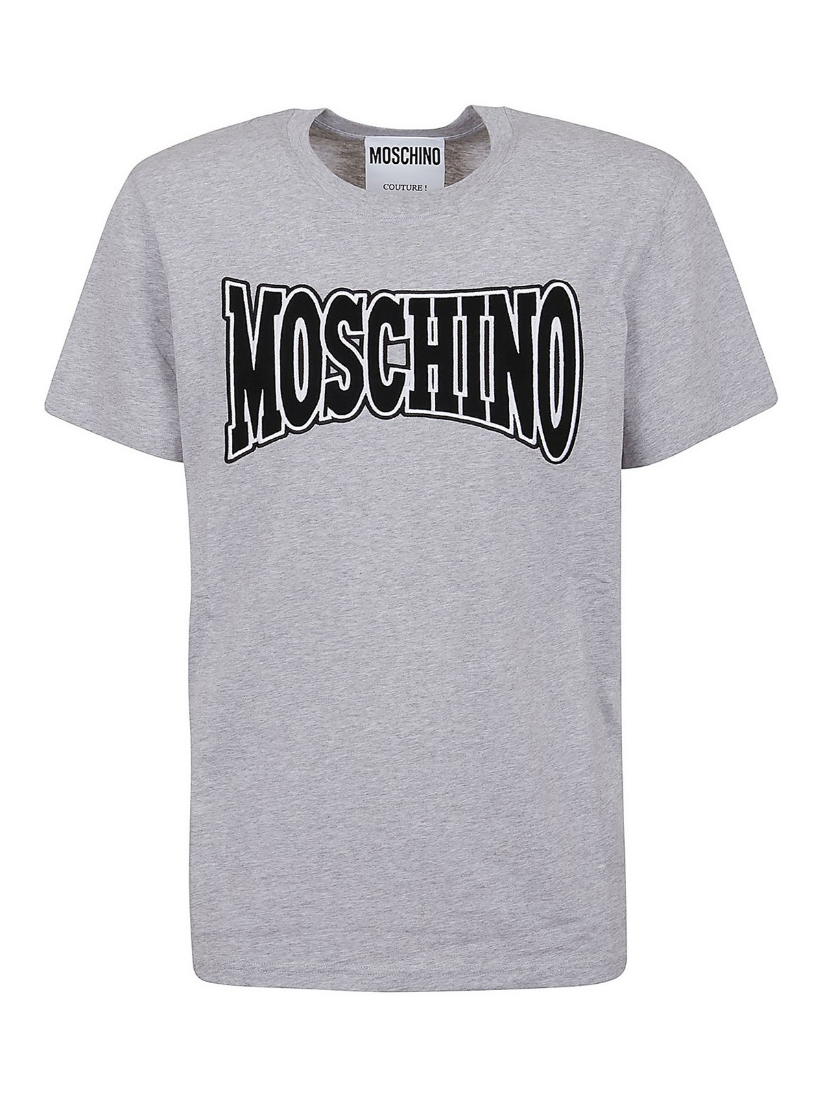 Embroidered logo lettering T-shirt 072820401485 (MOSCHINO / Tシャツ・カットソー ) | MOSCHINO (モスキーノ)