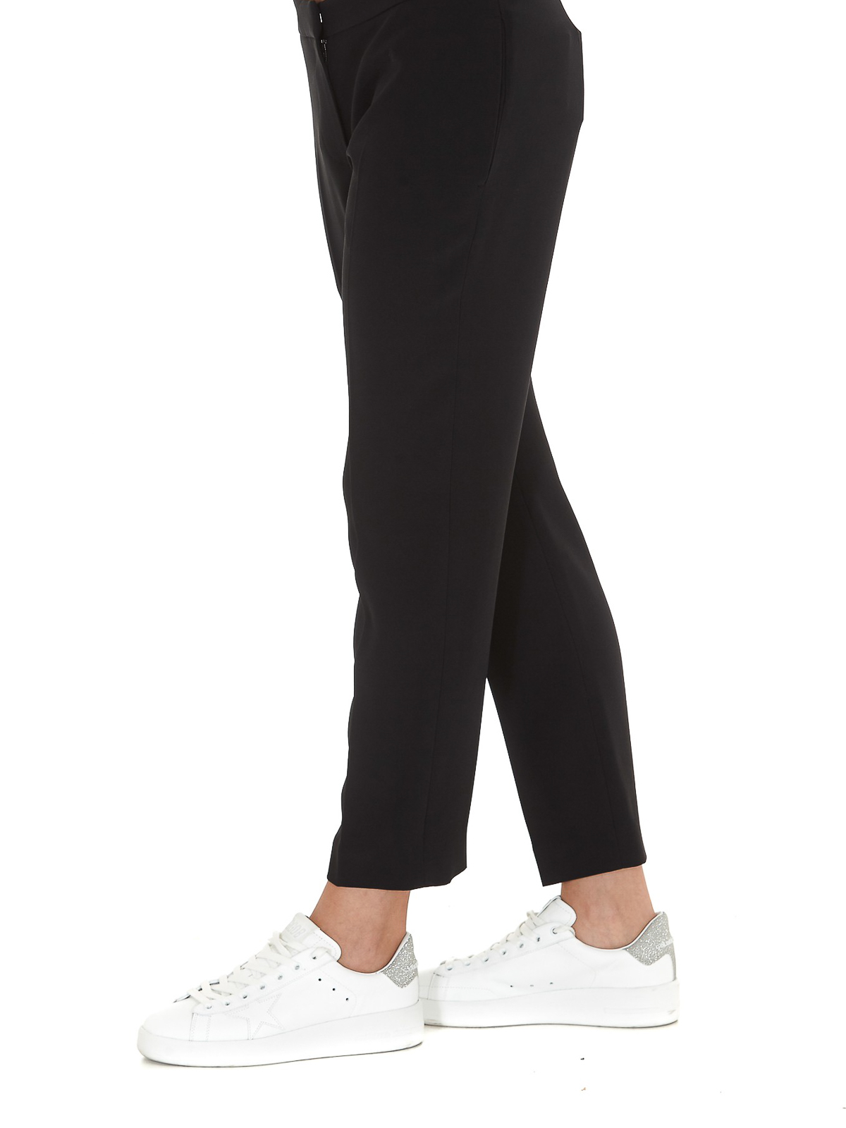 Leaf crepe trousers 584873QEAAA1000 (Alexander McQUEEN / パンツ ) | Alexander McQUEEN (アレキサンダー・マックイーン)(1)
