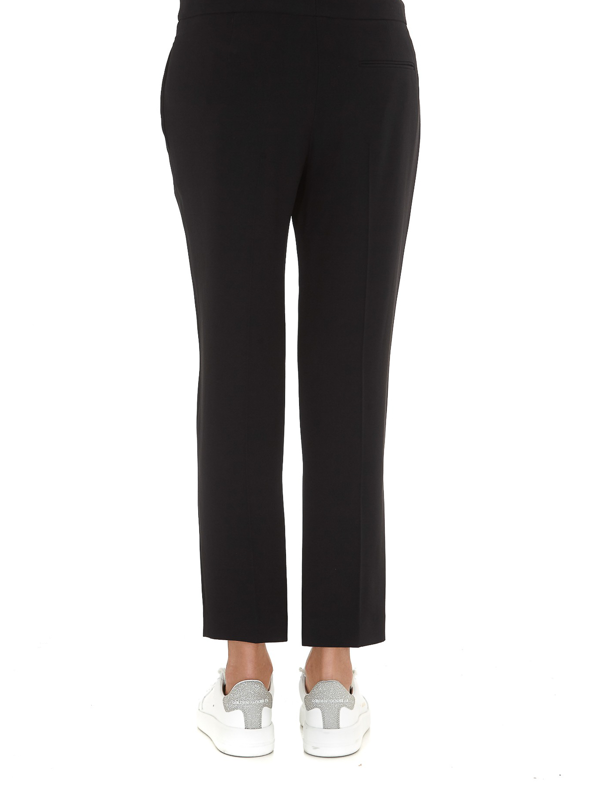 Leaf crepe trousers 584873QEAAA1000 (Alexander McQUEEN / パンツ ) | Alexander McQUEEN (アレキサンダー・マックイーン)(3)