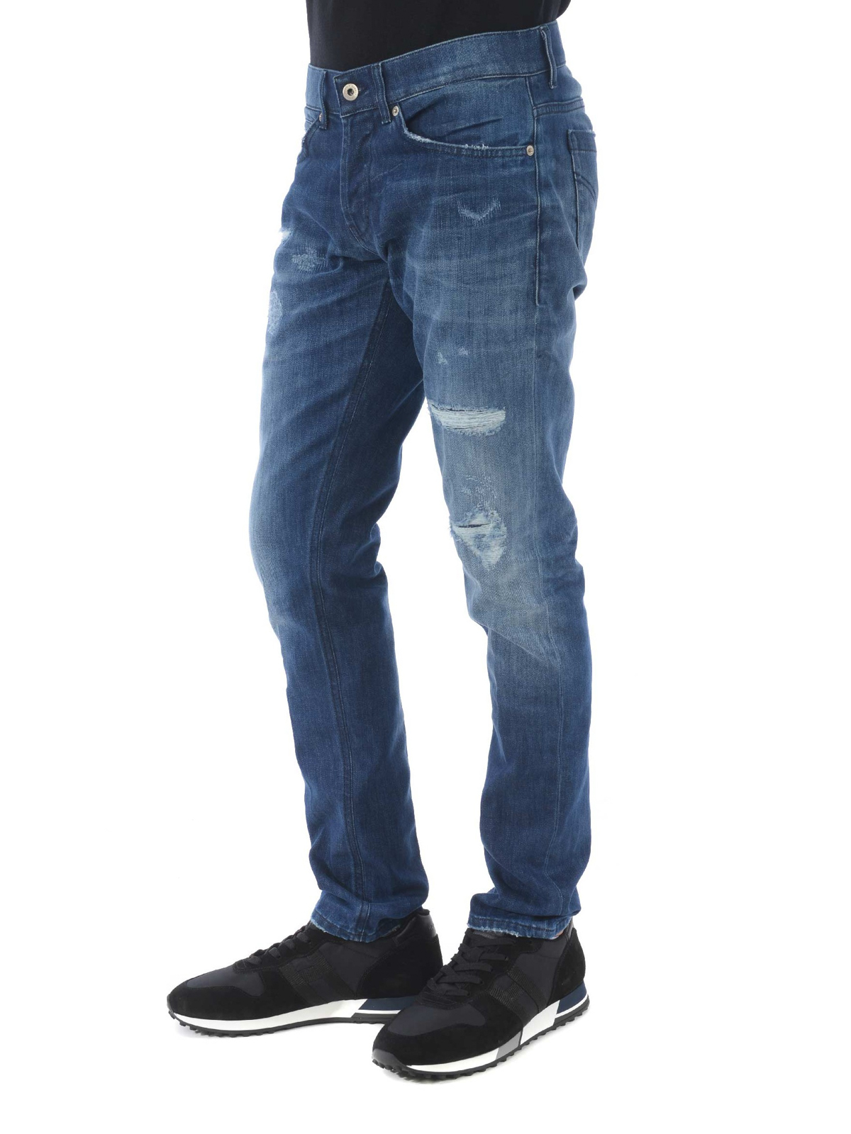 George stonewashed skinny jeans UP232DS0107TU03B800 (DONDUP / ジーンズ ) | DONDUP (ドンダップ)(2)