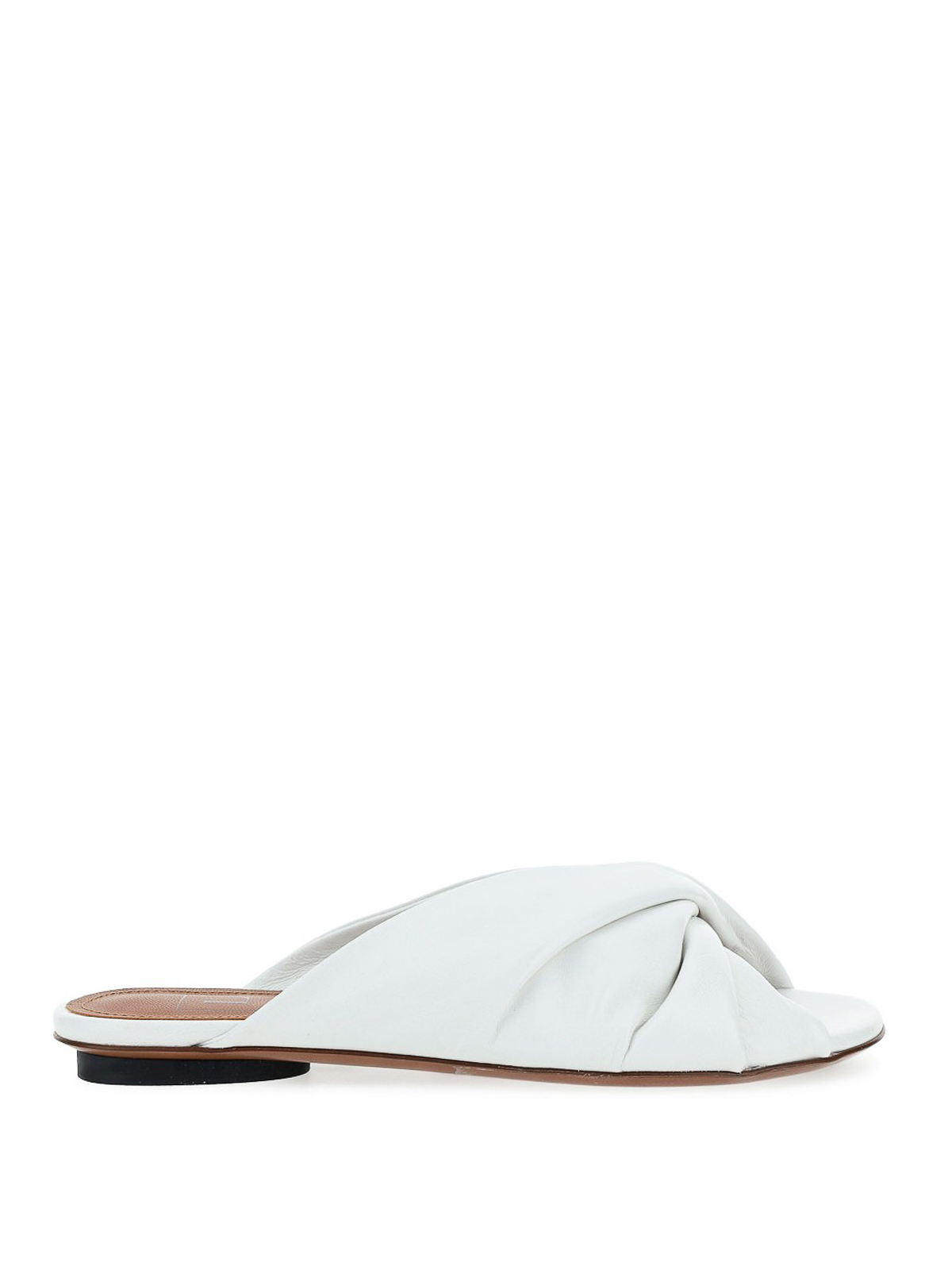 Cracklet effect leather sandals LDN06805CC30413036 (L'AUTRE CHOSE / サンダル ) | L'AUTRE CHOSE (ロートルショーズ)