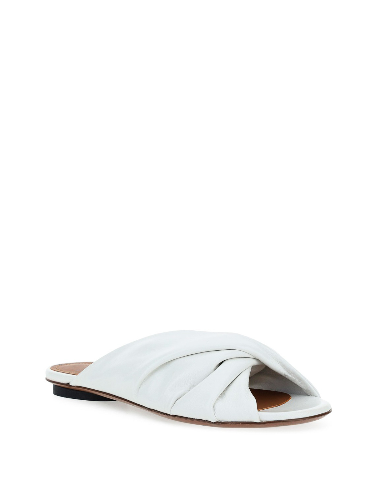 Cracklet effect leather sandals LDN06805CC30413036 (L'AUTRE CHOSE / サンダル ) | L'AUTRE CHOSE (ロートルショーズ)(1)