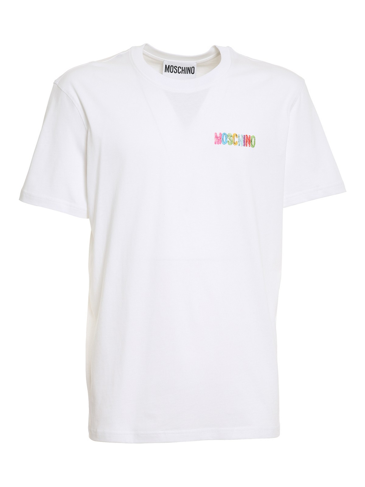 Multicolour logo T-shirt 071452401001 (MOSCHINO / Tシャツ・カットソー ) | MOSCHINO (モスキーノ)