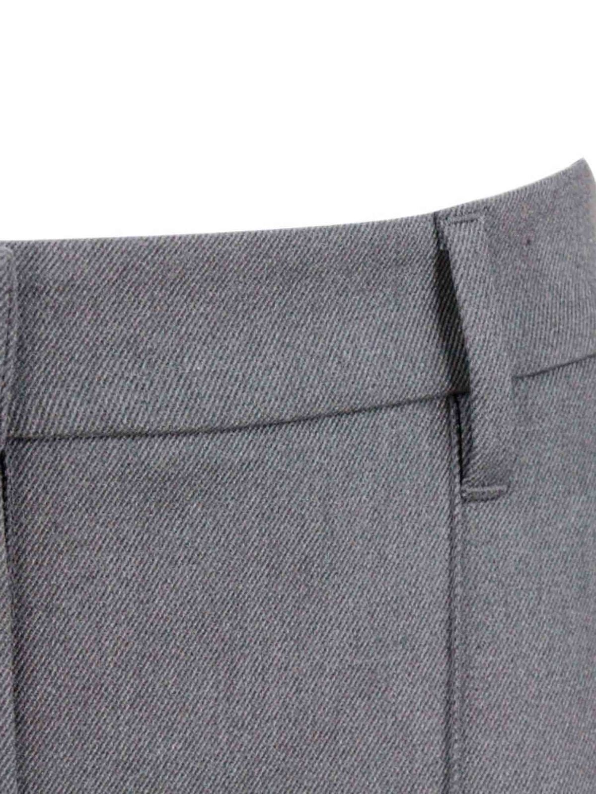 Straight pants in dark grey MA126P7757C004 (Brunello Cucinelli / パンツ ) | Brunello Cucinelli (ブルネロ・クチネリ)(2)