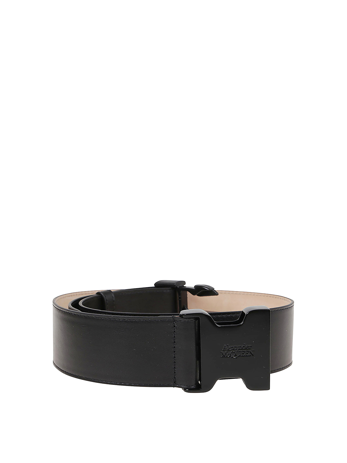 Matte leather belt 6689421AAD01000 (Alexander McQUEEN / ベルト・サスペンダー ) | Alexander McQUEEN (アレキサンダー・マックイーン)