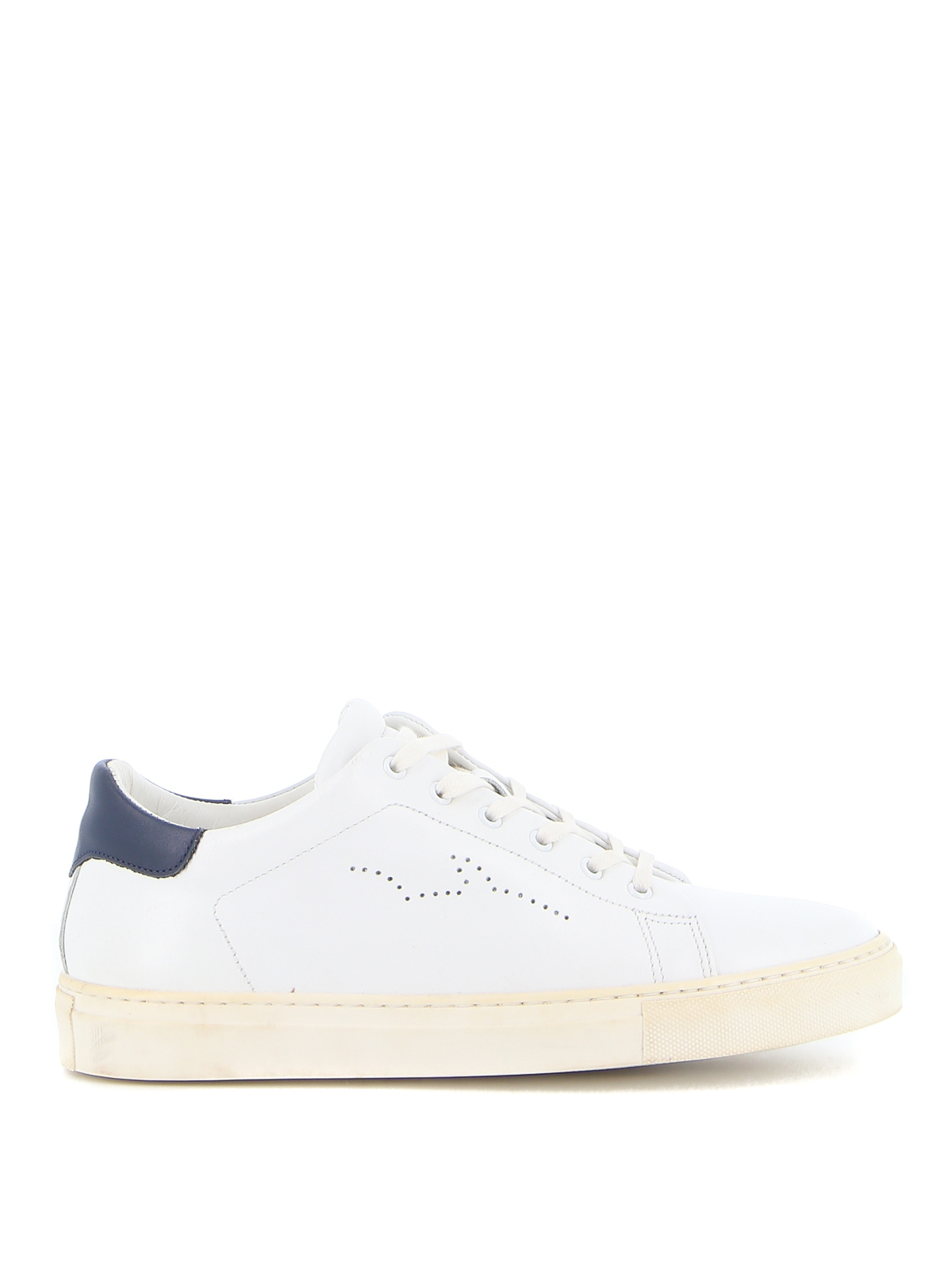 Perforated logo leather sneakers C0P8000010 (PAUL & SHARK / スニーカー ) | PAUL & SHARK (ポールアンドシャーク)