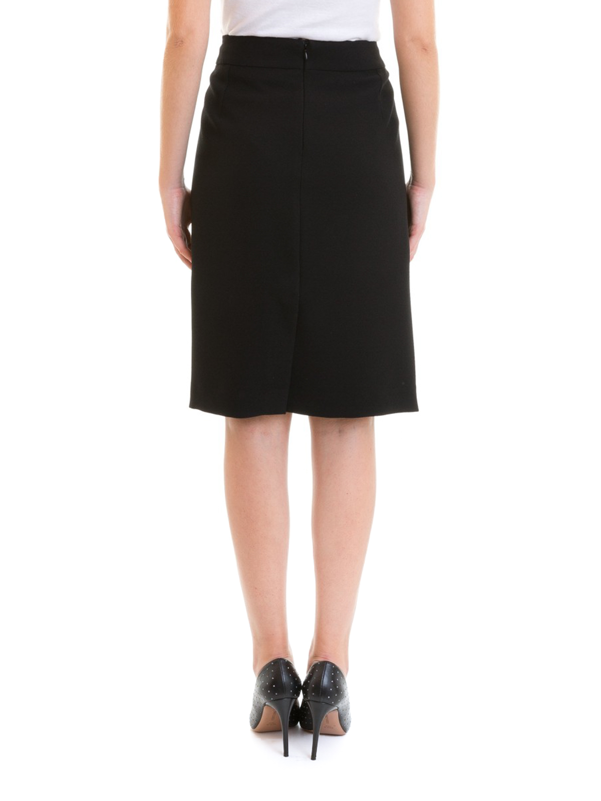 Rear vent pencil skirt 1NN01T1M116999 (EMPORIO ARMANI / スカート ) | EMPORIO ARMANI (エンポリオ アルマーニ)(3)