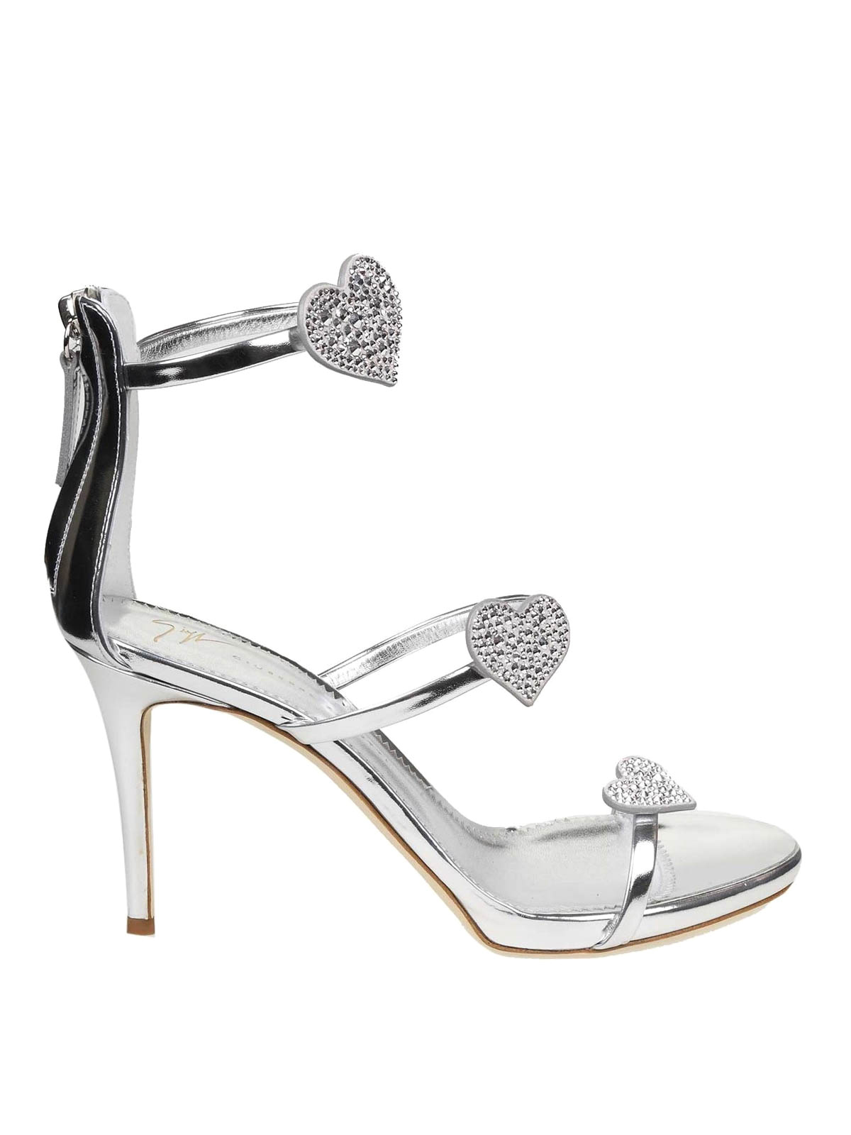 Harmony Love mirror leather sandals E900016001 (GIUSEPPE ZANOTTI / サンダル ) | GIUSEPPE ZANOTTI (ジュゼッペ ザノッティ)